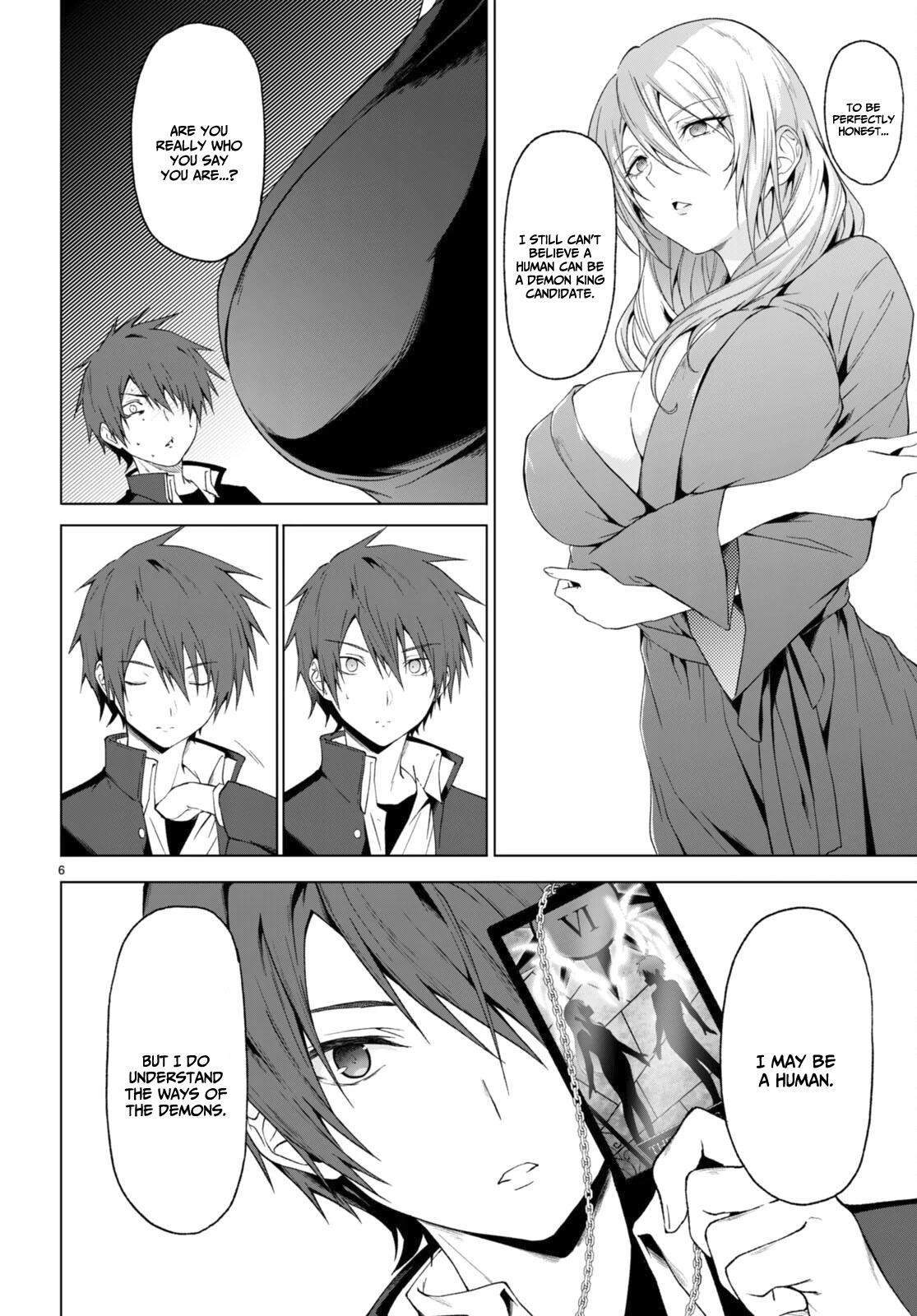 Maou Gakuen no Hangyakusha Chapter 30 page 7 - Chapter 30: The gorgeous Yuugaoze Family