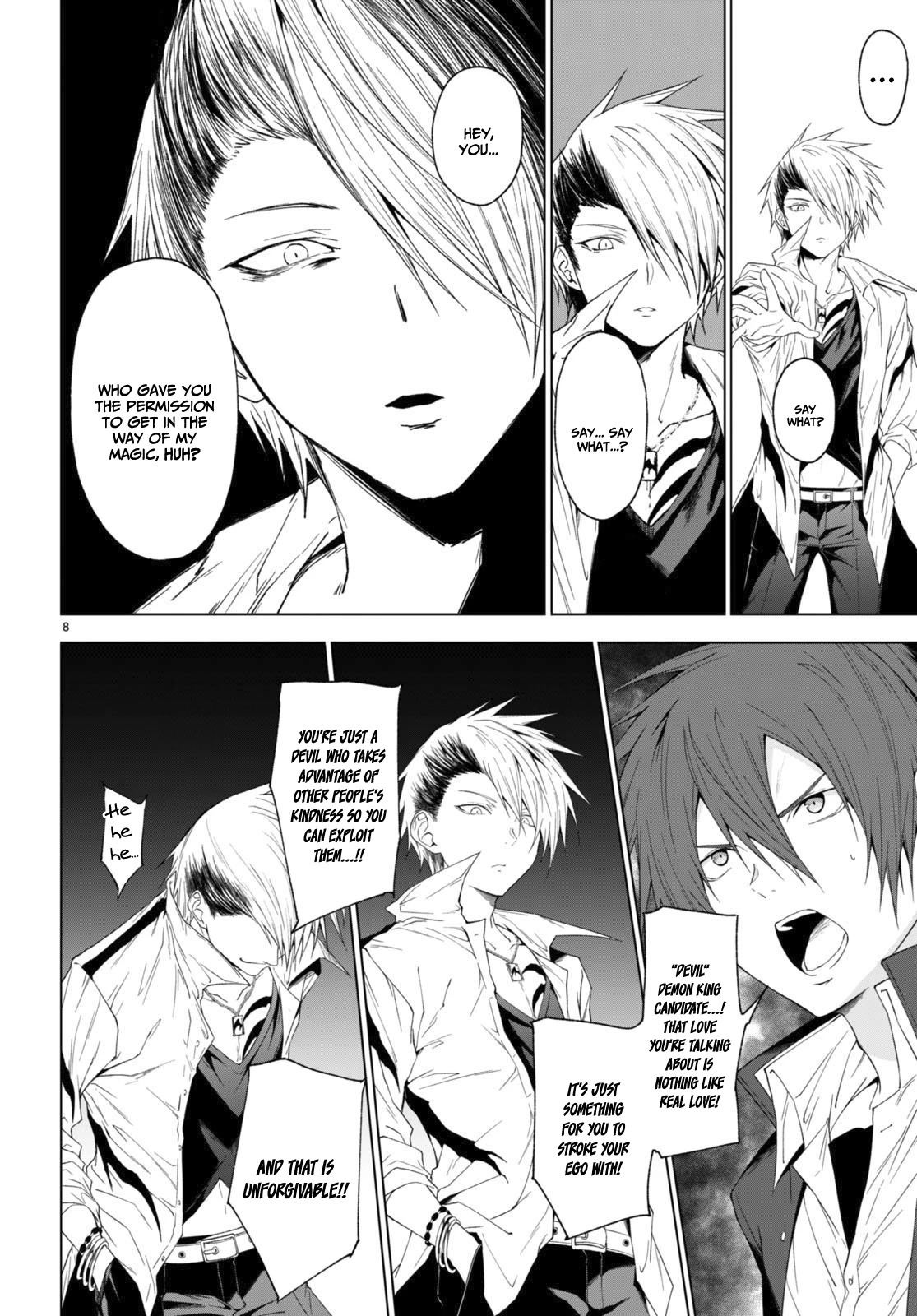 Maou Gakuen no Hangyakusha Chapter 31 page 10 - Chapter 31: Misguided convictions