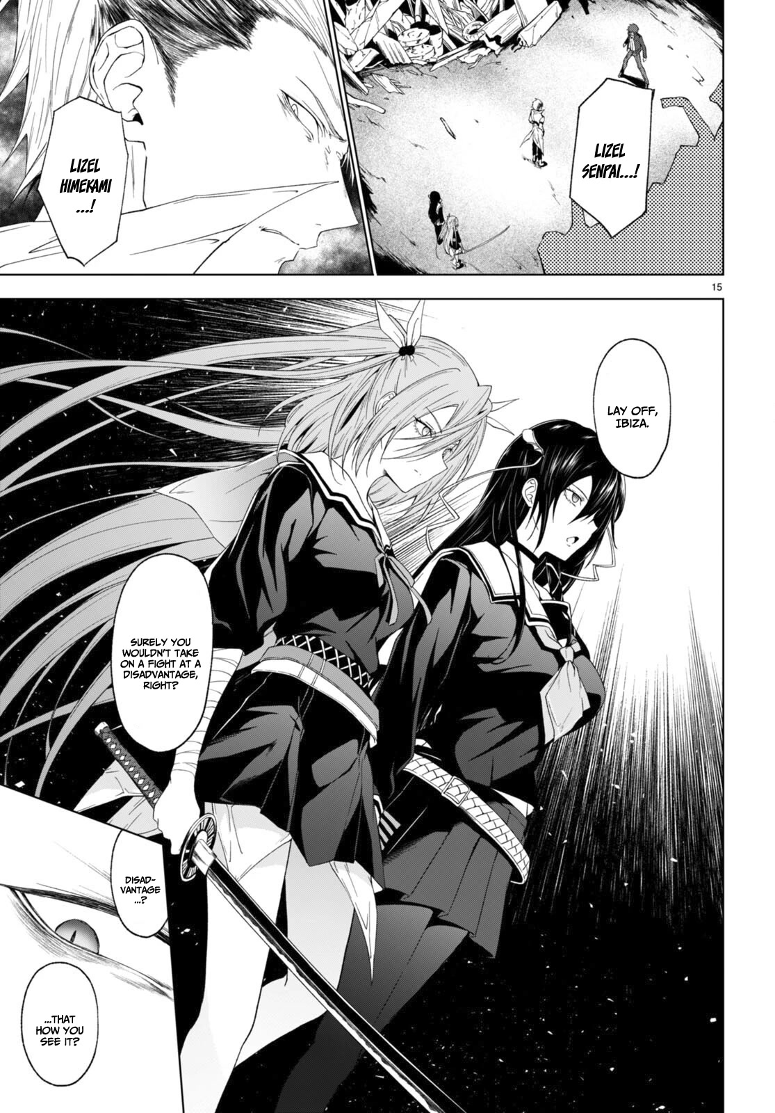 Maou Gakuen no Hangyakusha Chapter 31 page 17 - Chapter 31: Misguided convictions