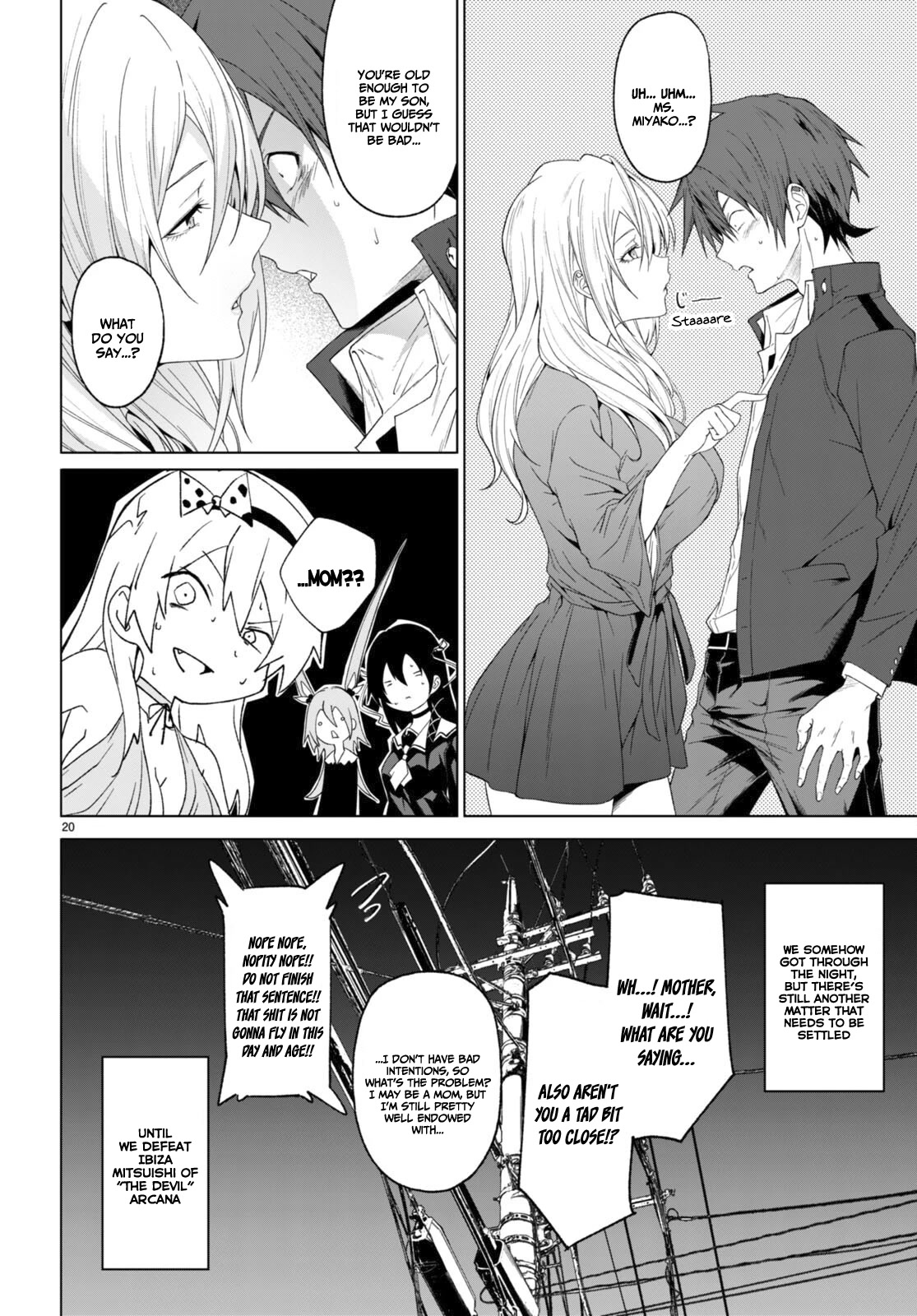 Maou Gakuen no Hangyakusha Chapter 31 page 22 - Chapter 31: Misguided convictions
