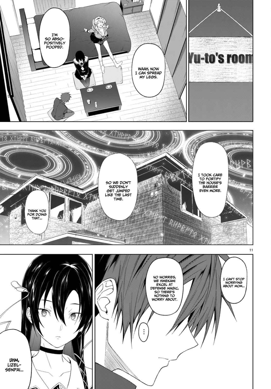 Maou Gakuen no Hangyakusha Chapter 32 page 12 - Chapter 32: My justice
