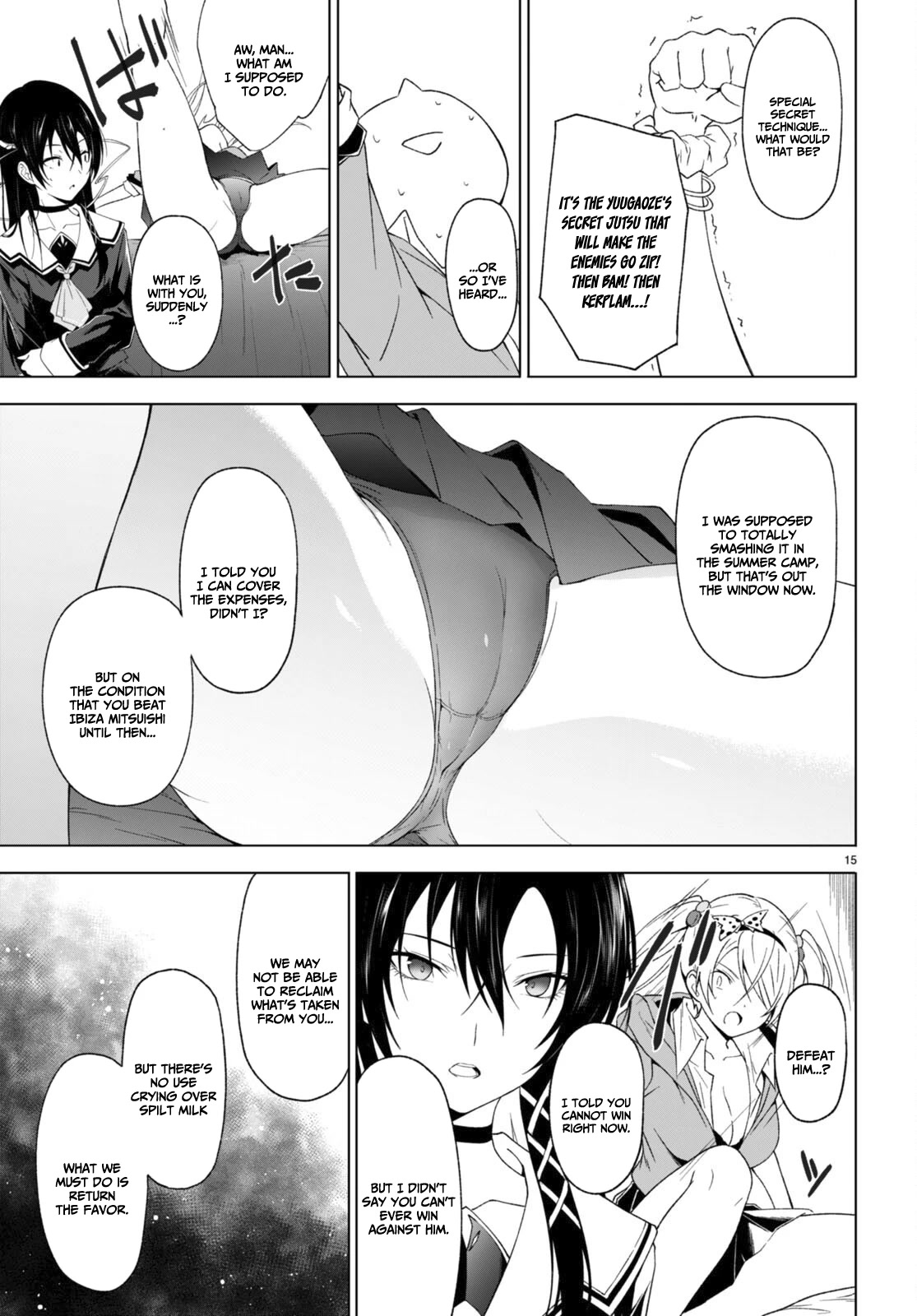 Maou Gakuen no Hangyakusha Chapter 32 page 16 - Chapter 32: My justice