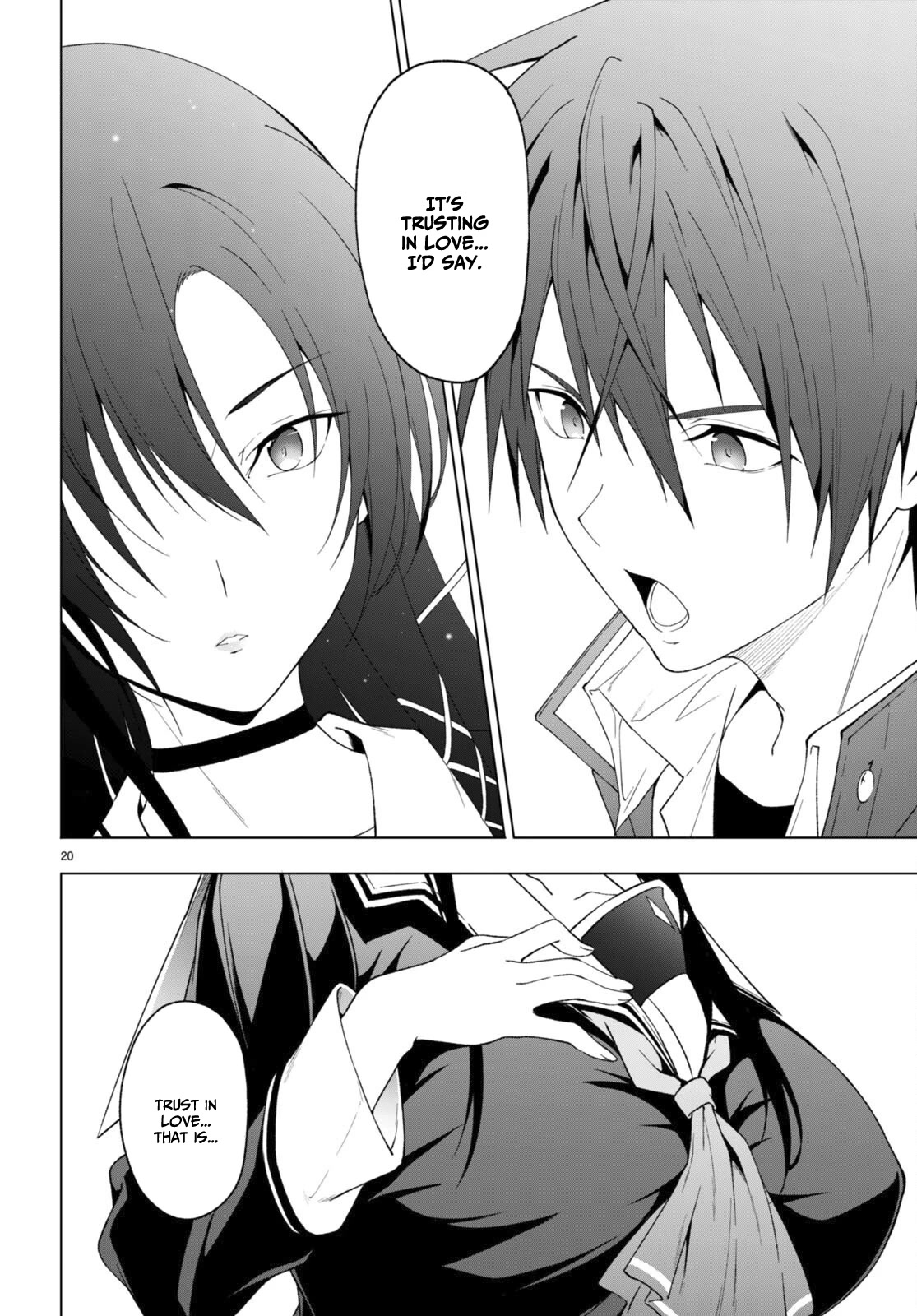 Maou Gakuen no Hangyakusha Chapter 32 page 21 - Chapter 32: My justice