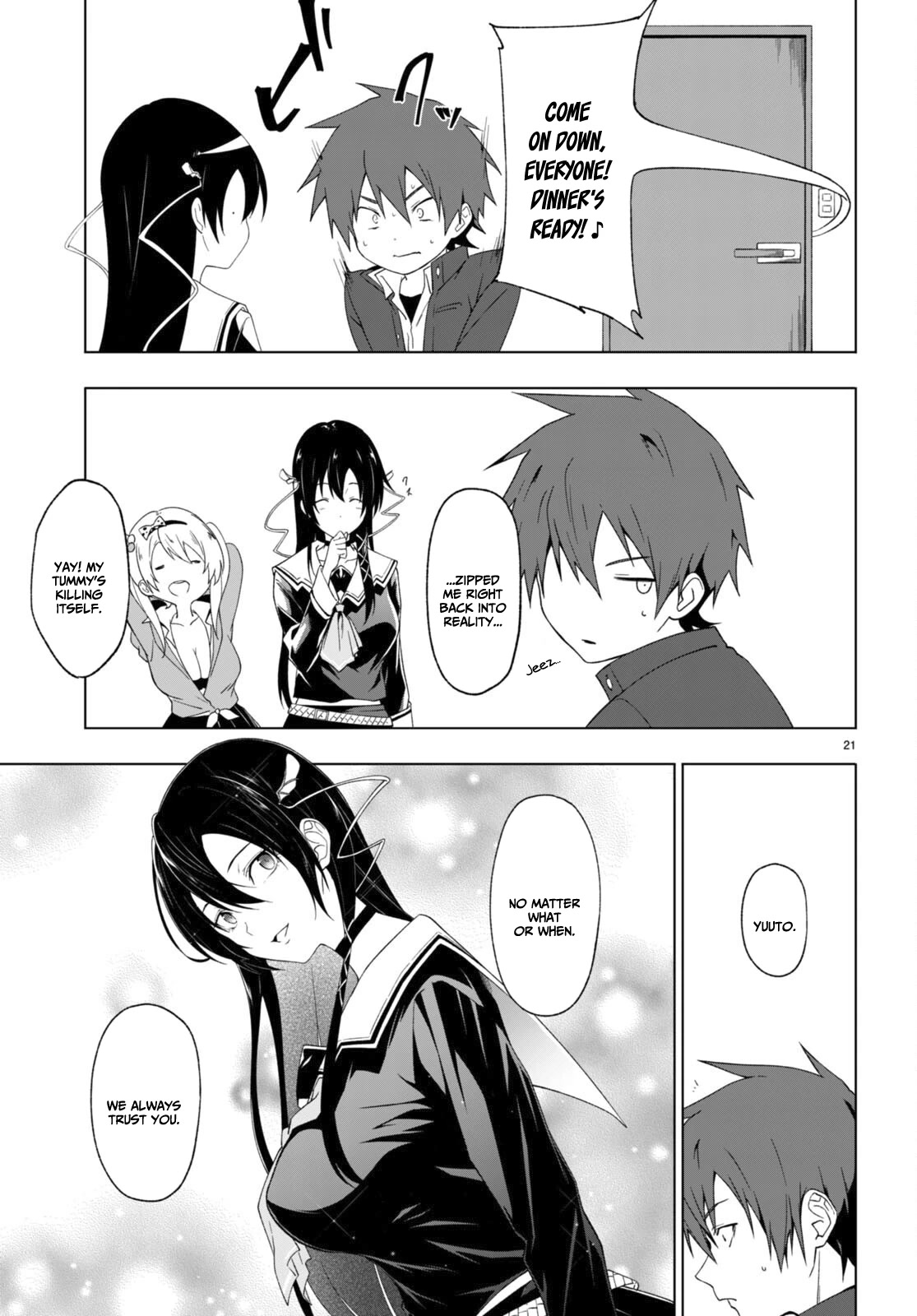 Maou Gakuen no Hangyakusha Chapter 32 page 22 - Chapter 32: My justice