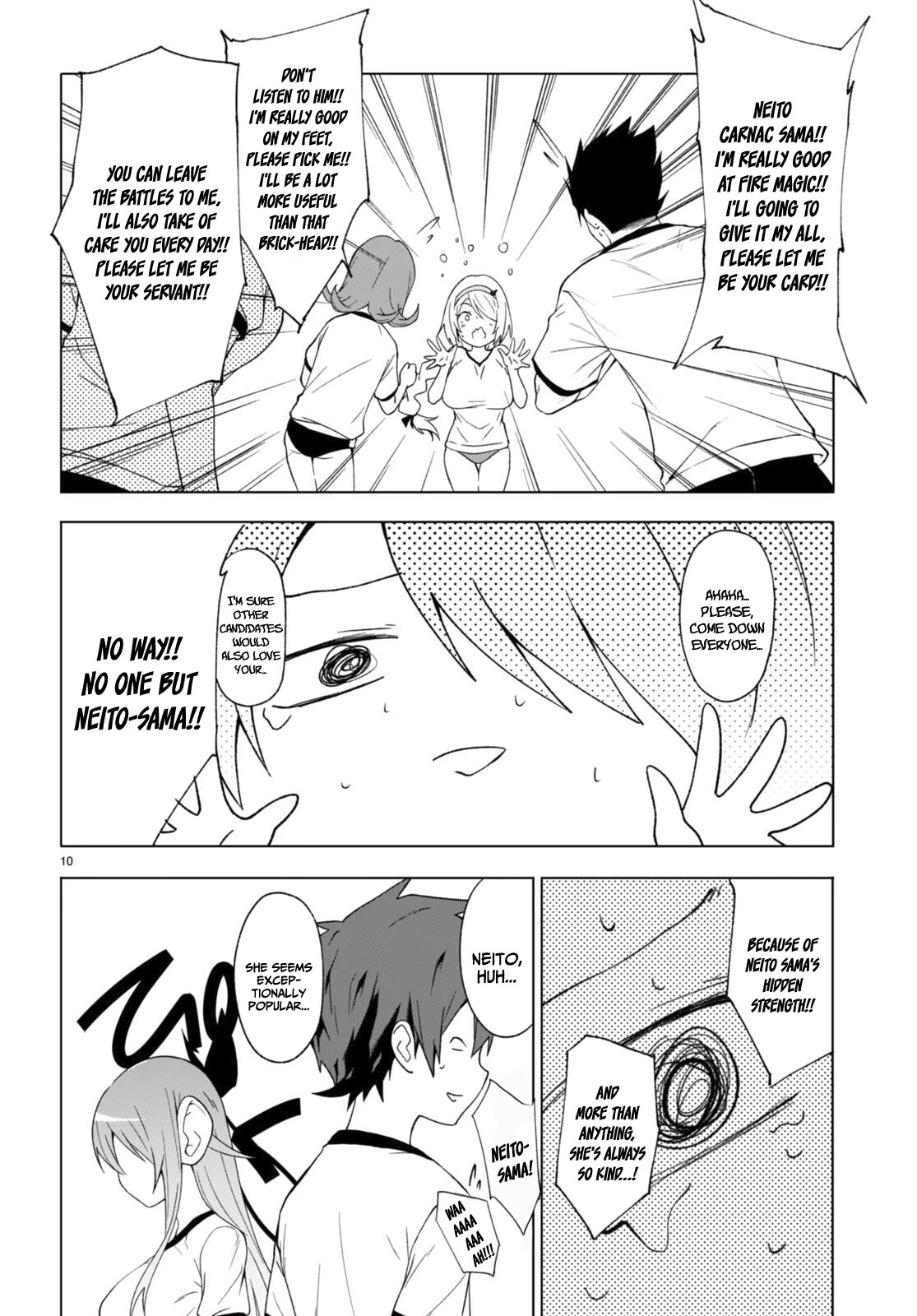 Maou Gakuen no Hangyakusha Chapter 33 page 11 - Chapter 33: A devastating sports festival