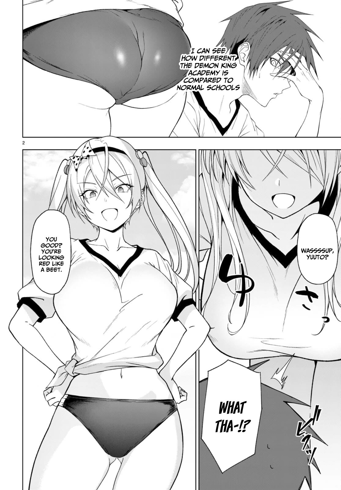 Maou Gakuen no Hangyakusha Chapter 33 page 3 - Chapter 33: A devastating sports festival