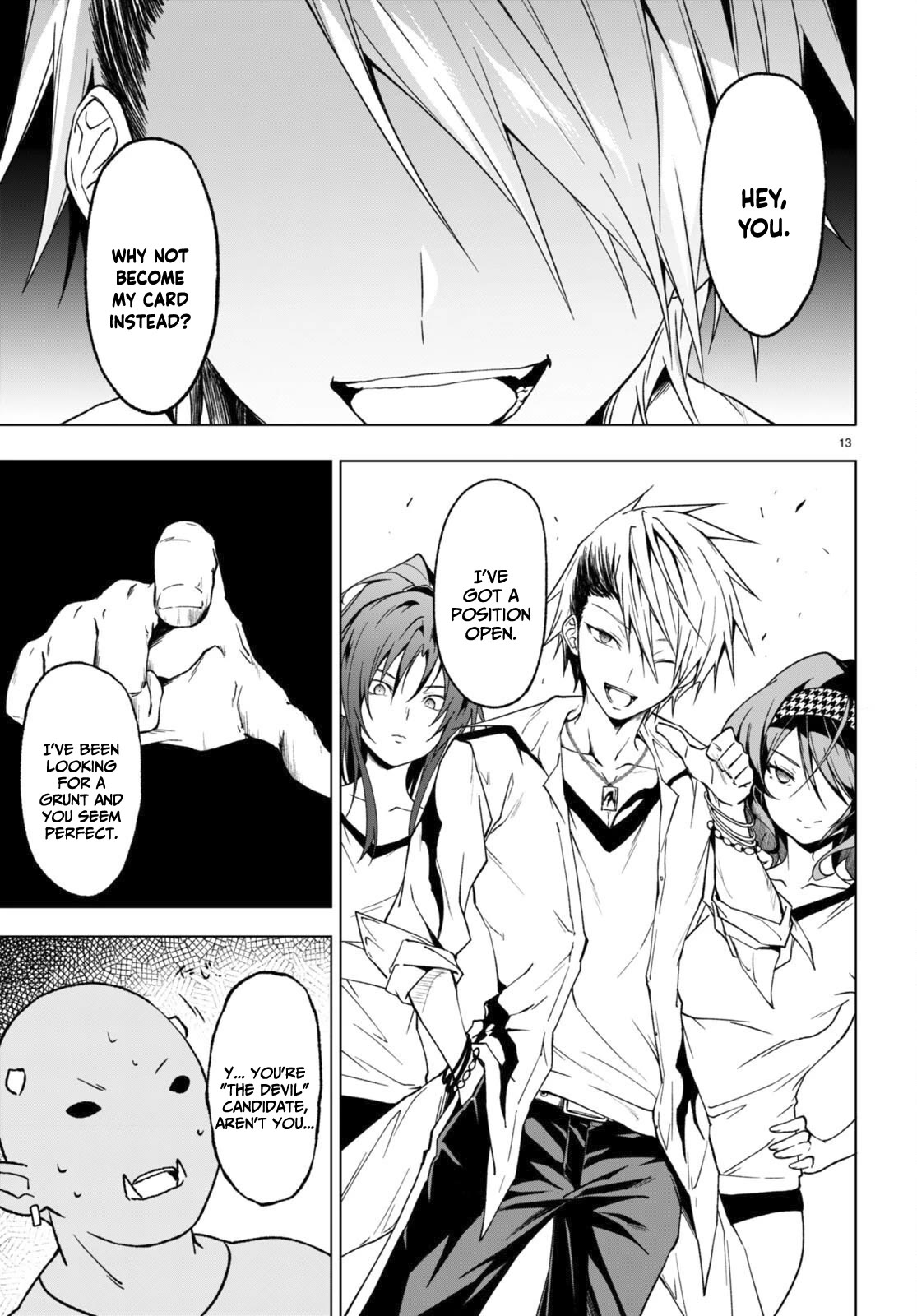 Maou Gakuen no Hangyakusha Chapter 34 page 13 - Chapter 34: Greeted