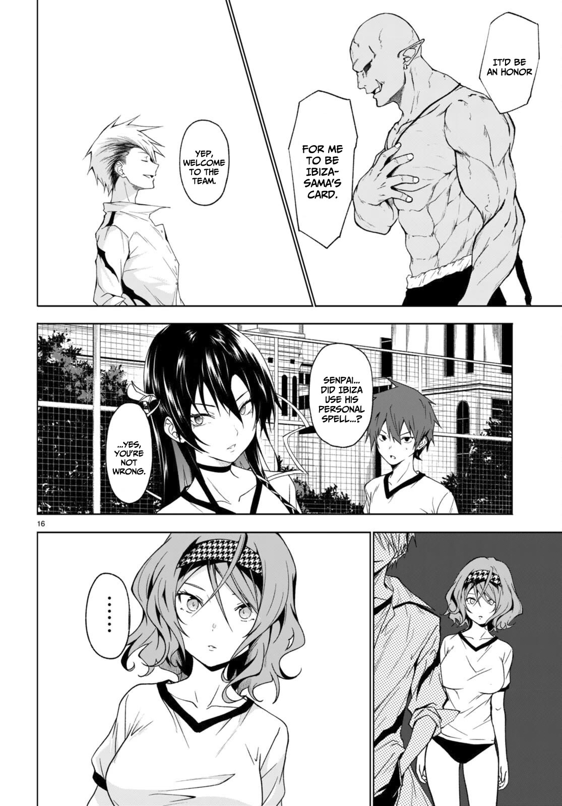Maou Gakuen no Hangyakusha Chapter 34 page 16 - Chapter 34: Greeted