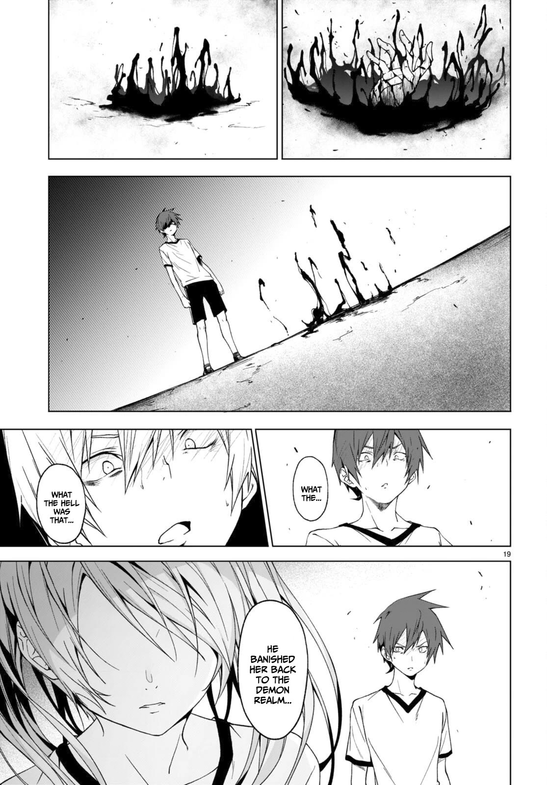 Maou Gakuen no Hangyakusha Chapter 34 page 19 - Chapter 34: Greeted