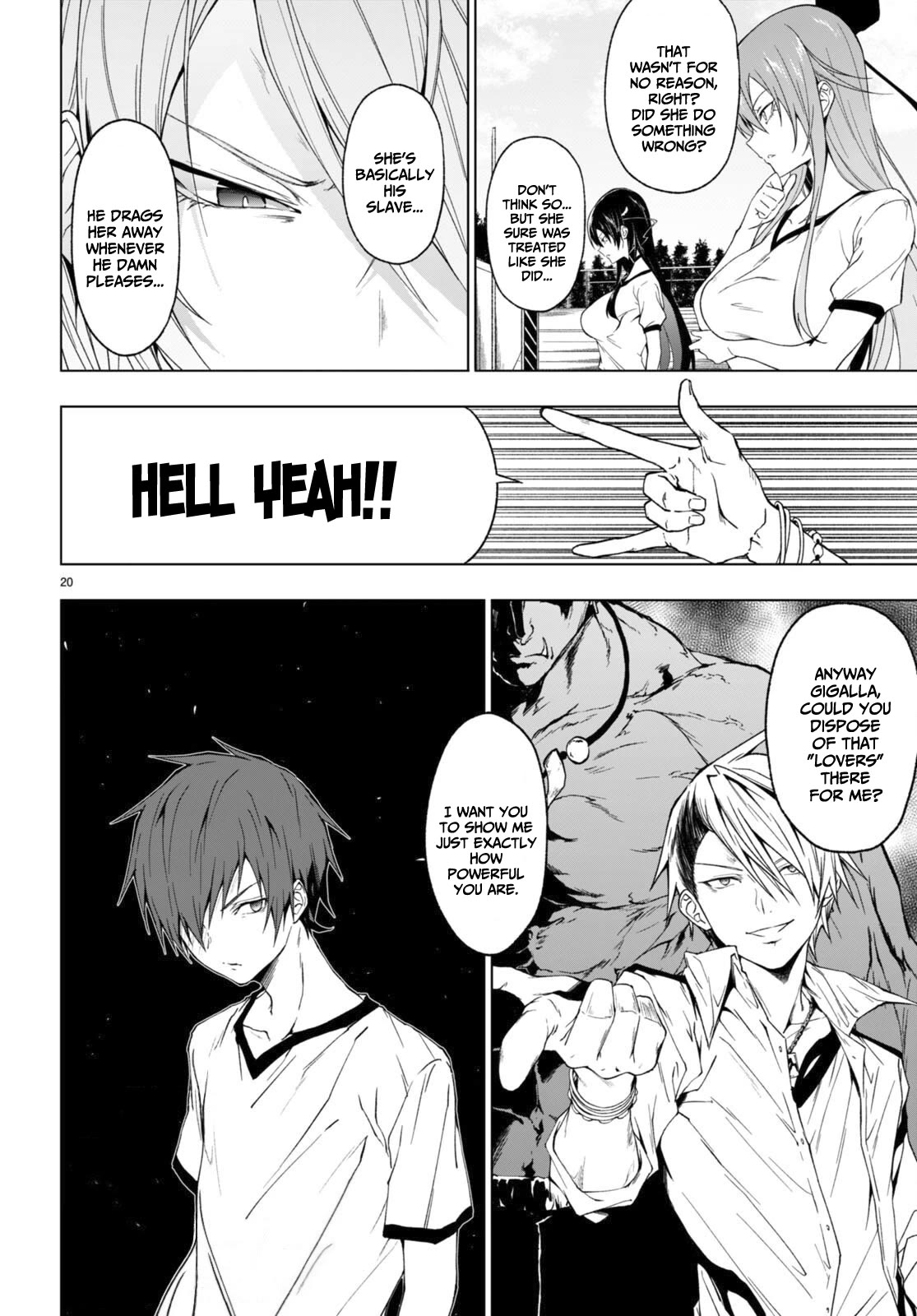 Maou Gakuen no Hangyakusha Chapter 34 page 20 - Chapter 34: Greeted