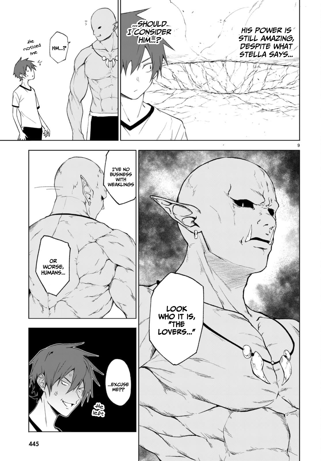 Maou Gakuen no Hangyakusha Chapter 34 page 9 - Chapter 34: Greeted