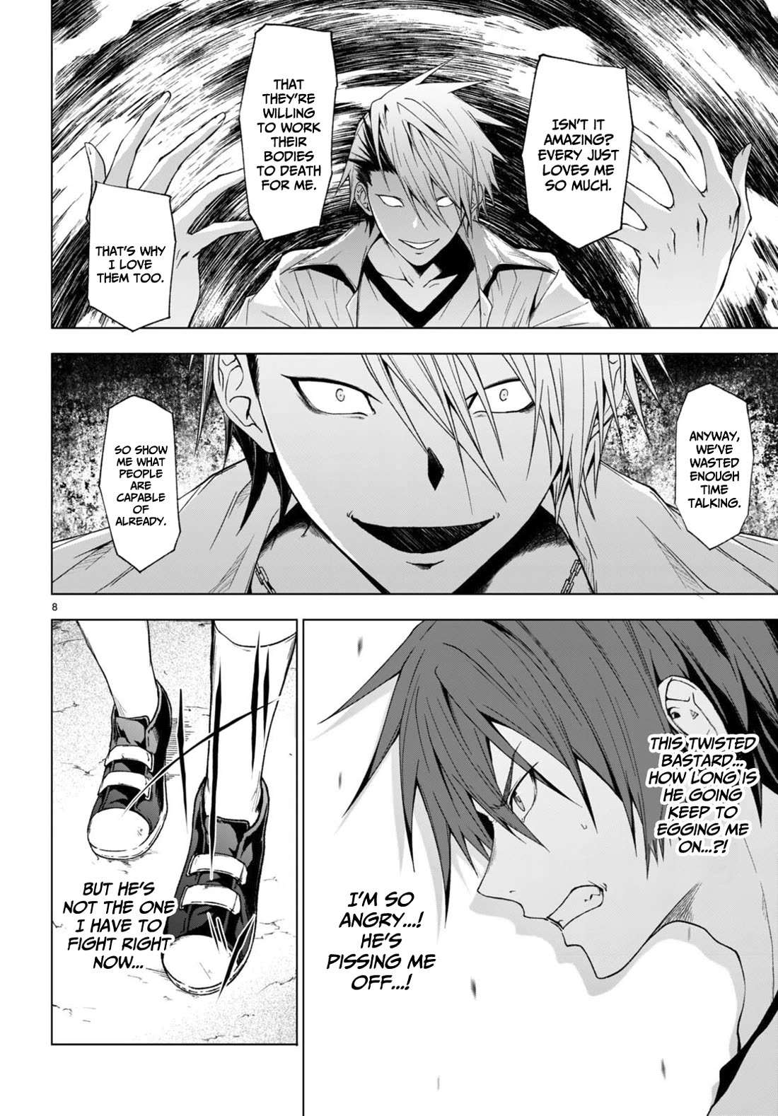 Maou Gakuen no Hangyakusha Chapter 35 page 8 - Chapter 35: Love is everything
