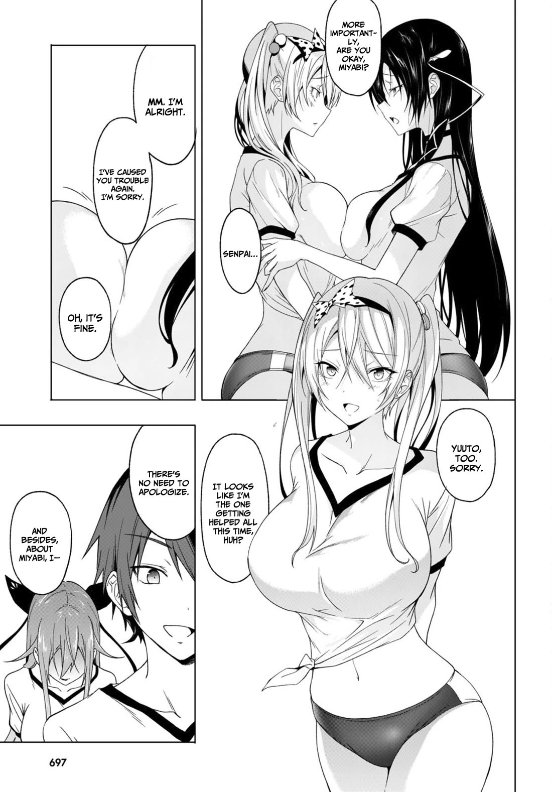 Maou Gakuen no Hangyakusha Chapter 36 page 16 - Chapter 36: Breast-War