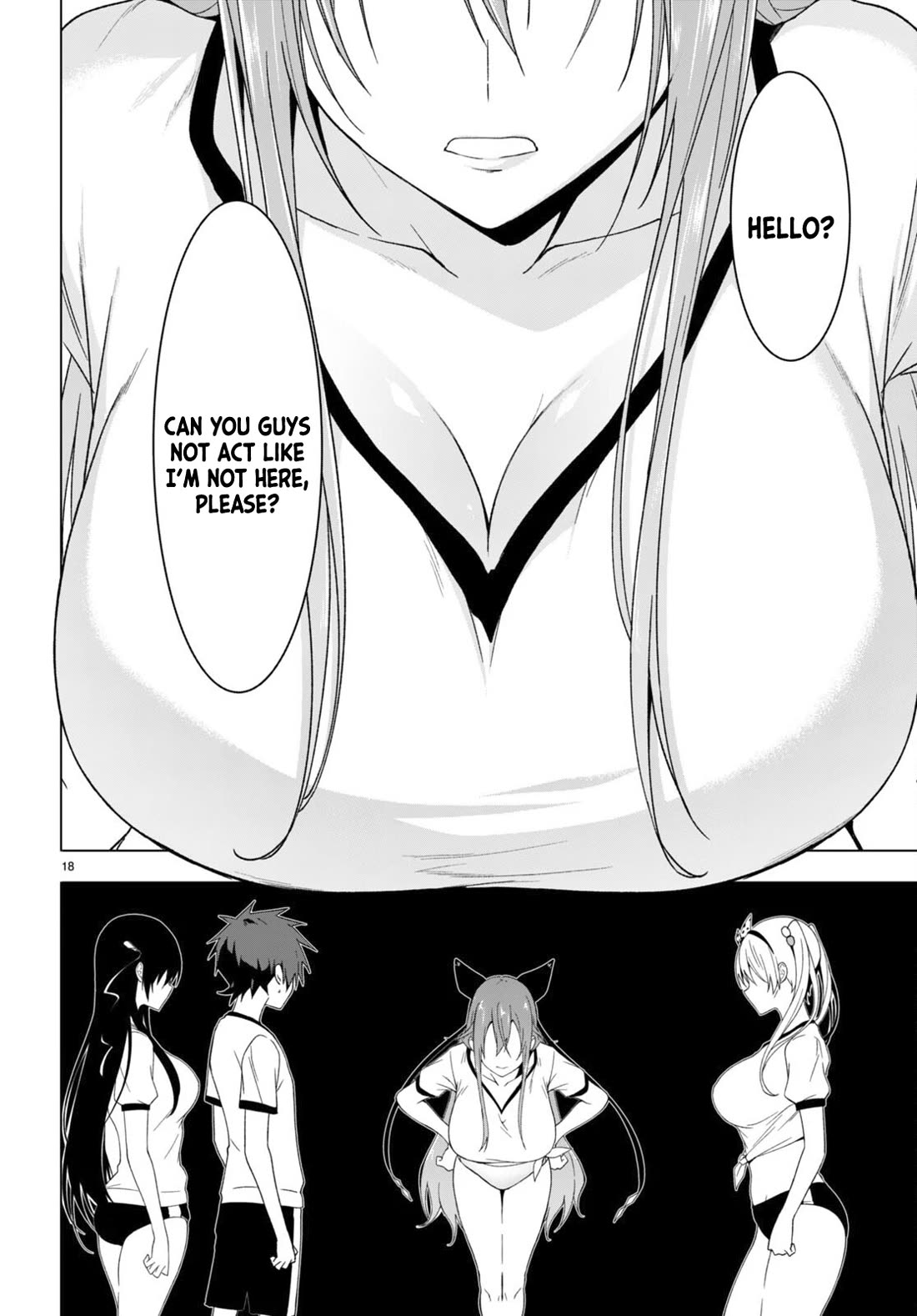 Maou Gakuen no Hangyakusha Chapter 36 page 17 - Chapter 36: Breast-War