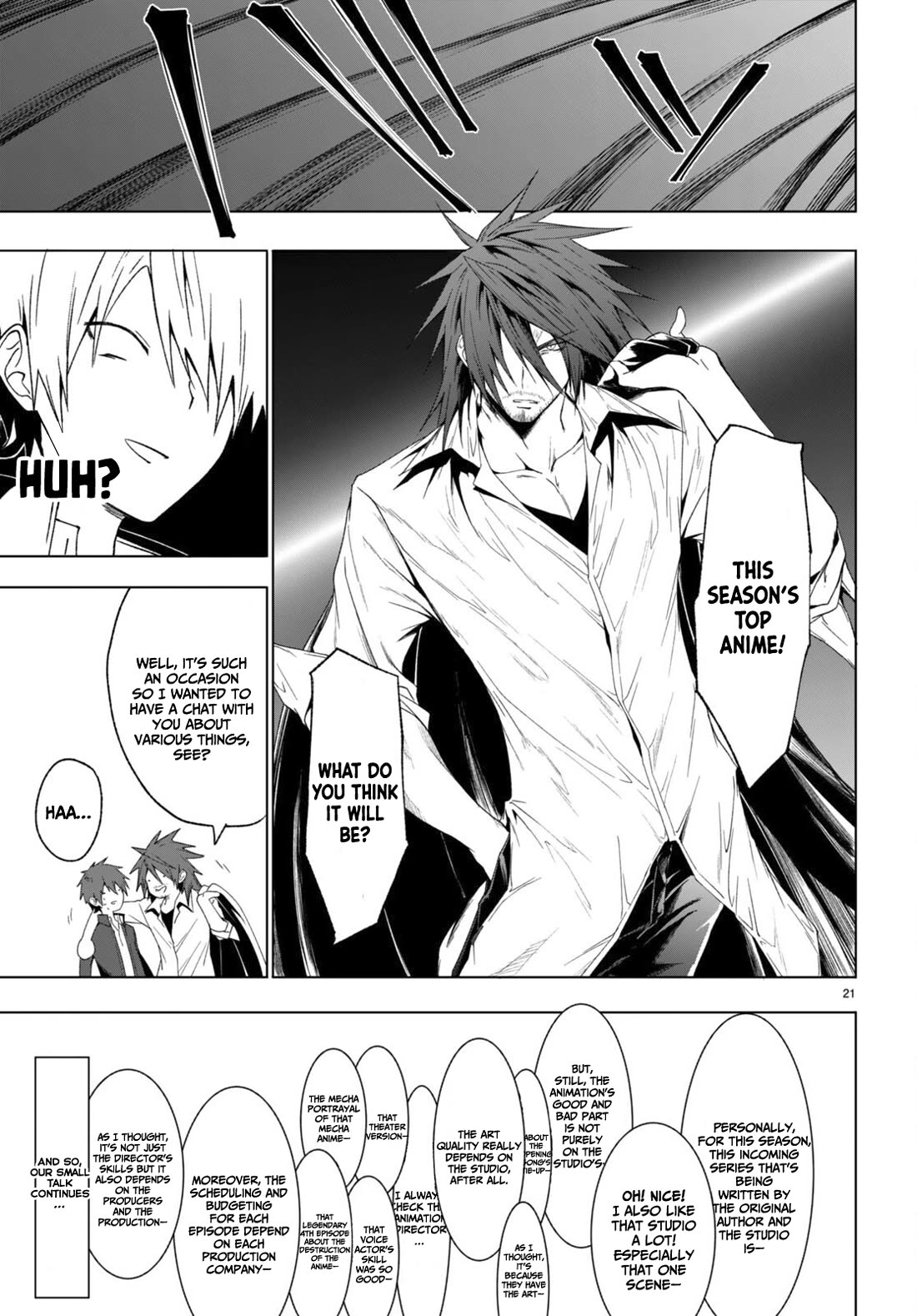 Maou Gakuen no Hangyakusha Chapter 36 page 20 - Chapter 36: Breast-War