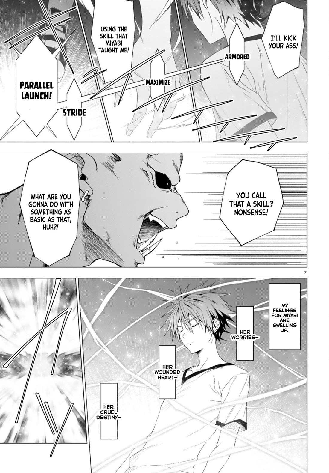 Maou Gakuen no Hangyakusha Chapter 36 page 7 - Chapter 36: Breast-War