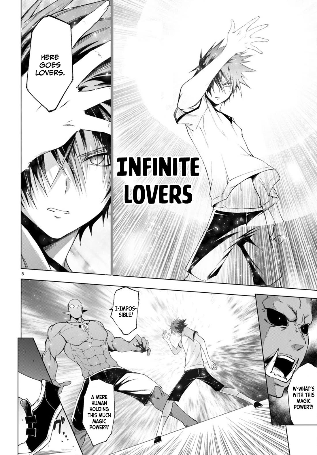 Maou Gakuen no Hangyakusha Chapter 36 page 8 - Chapter 36: Breast-War