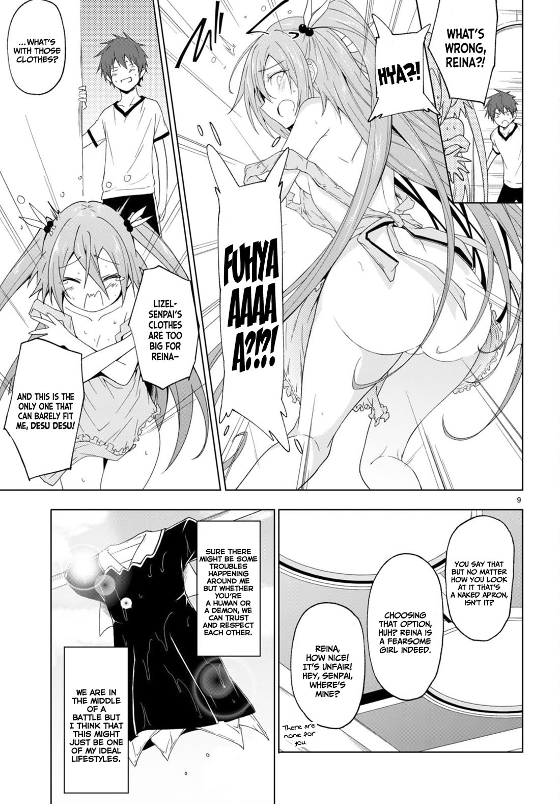 Maou Gakuen no Hangyakusha Chapter 38 page 10 - Chapter 38: The Sports Festival at noon is super lively!