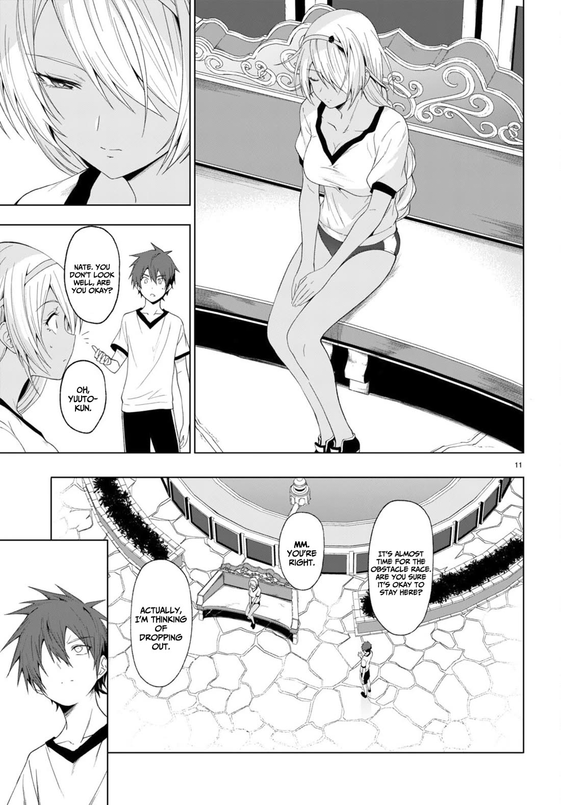 Maou Gakuen no Hangyakusha Chapter 38 page 12 - Chapter 38: The Sports Festival at noon is super lively!