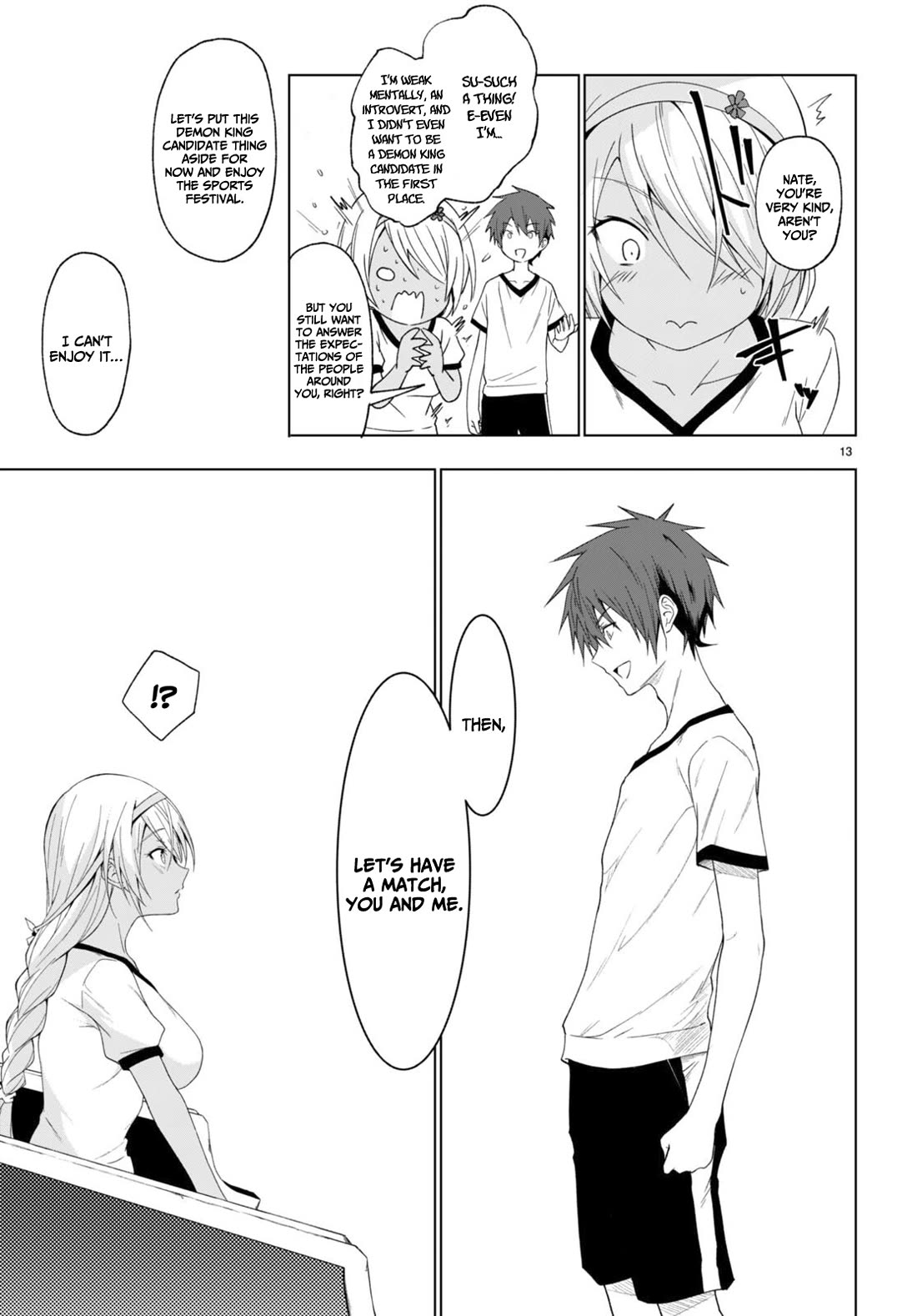Maou Gakuen no Hangyakusha Chapter 38 page 14 - Chapter 38: The Sports Festival at noon is super lively!