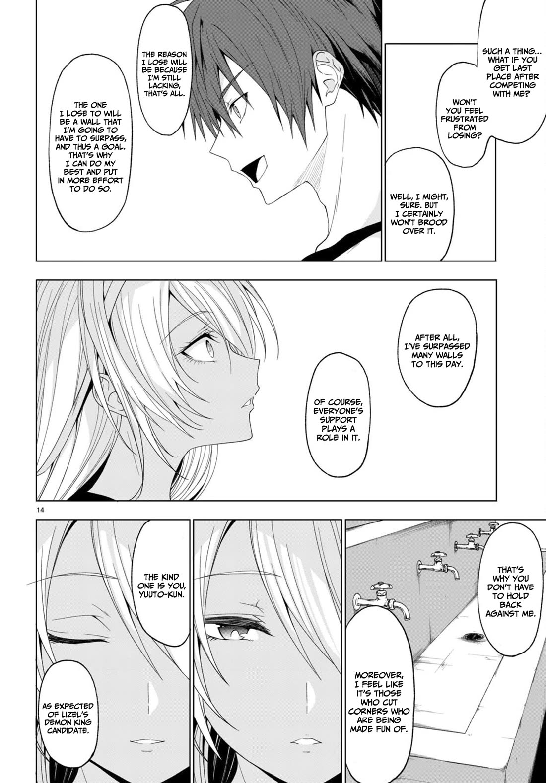 Maou Gakuen no Hangyakusha Chapter 38 page 15 - Chapter 38: The Sports Festival at noon is super lively!