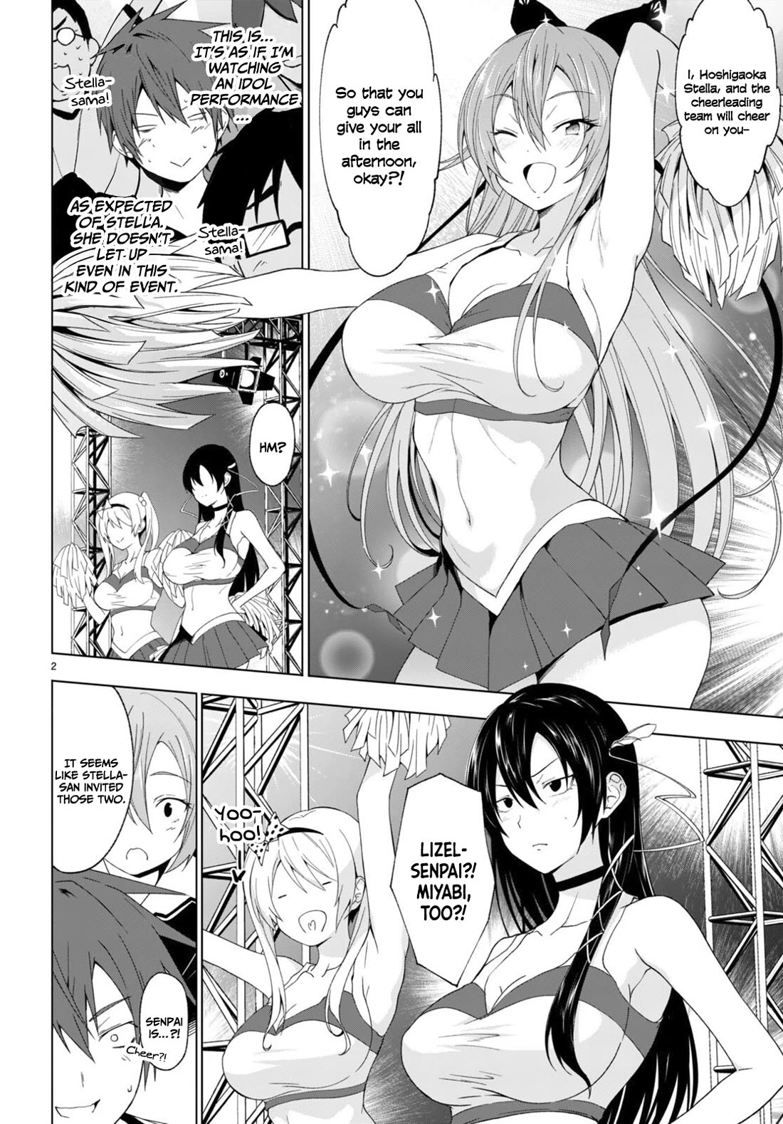 Maou Gakuen no Hangyakusha Chapter 38 page 3 - Chapter 38: The Sports Festival at noon is super lively!