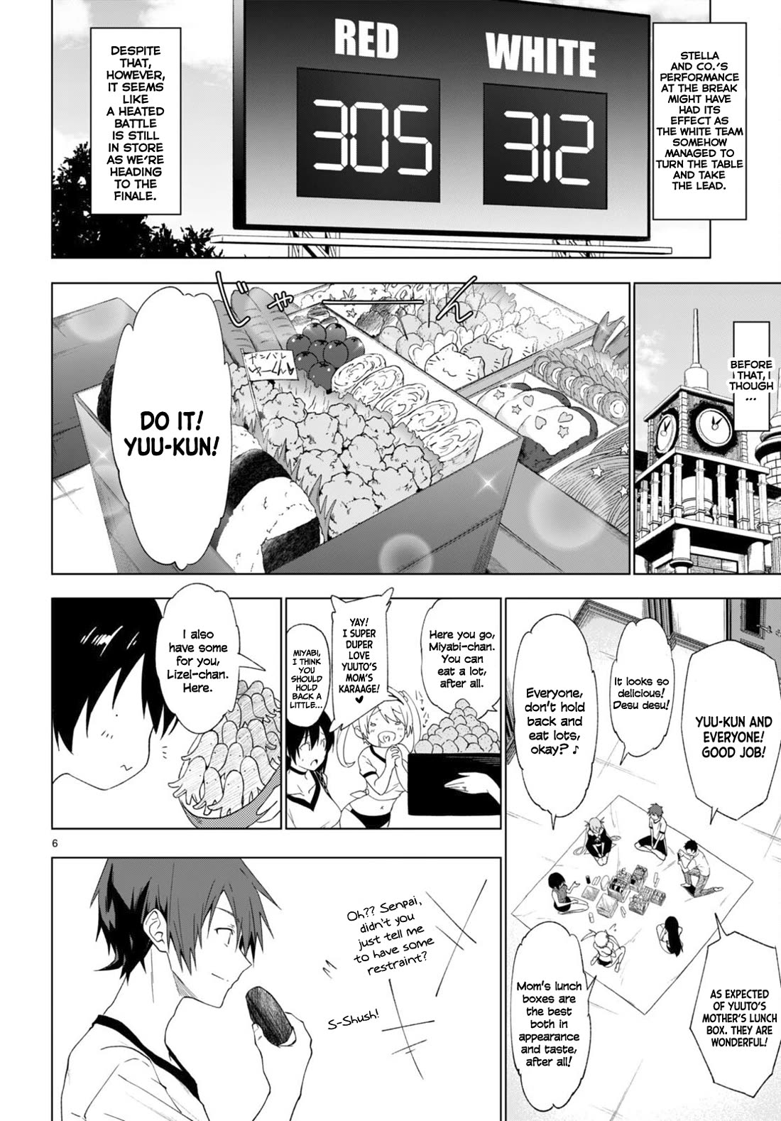 Maou Gakuen no Hangyakusha Chapter 38 page 7 - Chapter 38: The Sports Festival at noon is super lively!