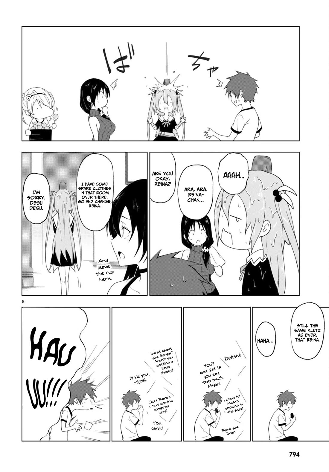 Maou Gakuen no Hangyakusha Chapter 38 page 9 - Chapter 38: The Sports Festival at noon is super lively!
