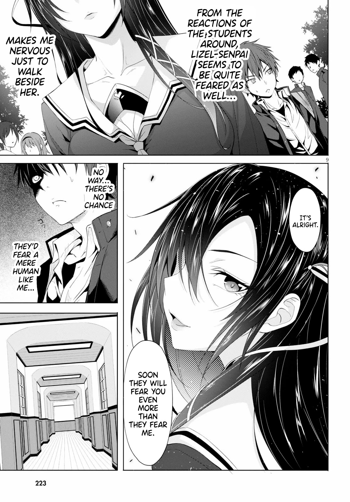 Maou Gakuen no Hangyakusha Chapter 4 page 10 - Chapter 4: A Demon King Candidate Nonetheless