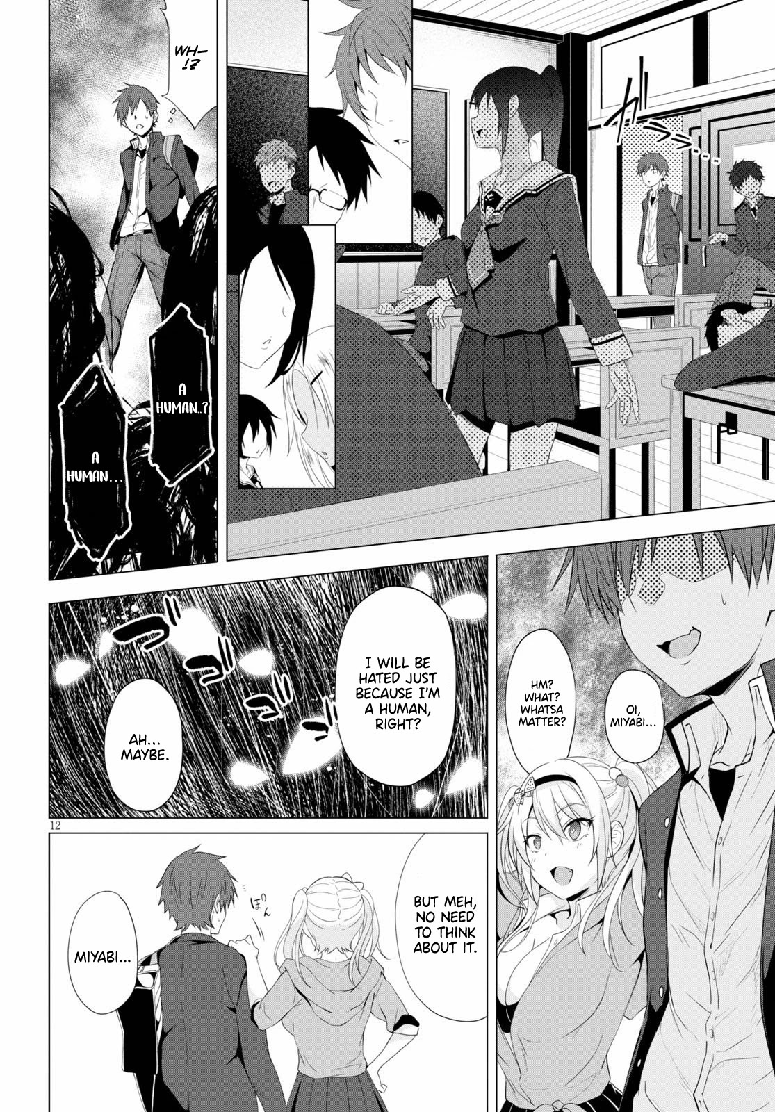 Maou Gakuen no Hangyakusha Chapter 4 page 13 - Chapter 4: A Demon King Candidate Nonetheless