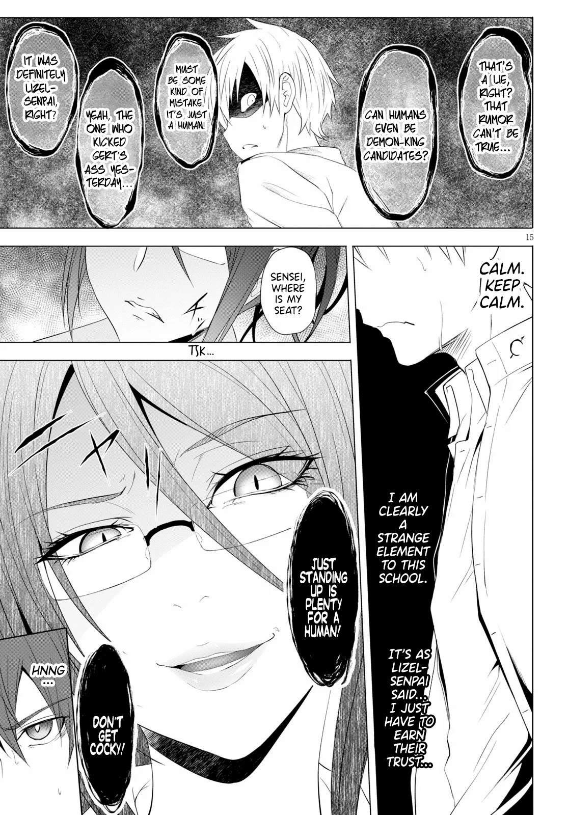 Maou Gakuen no Hangyakusha Chapter 4 page 16 - Chapter 4: A Demon King Candidate Nonetheless