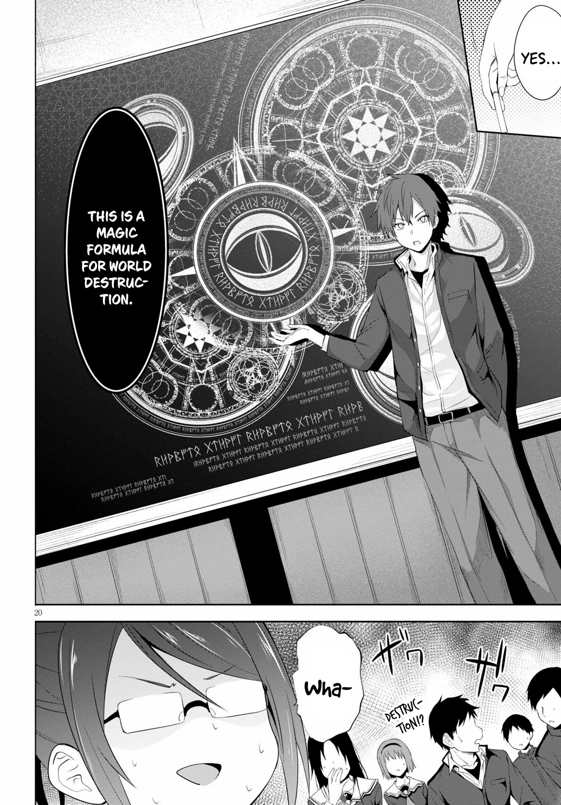 Maou Gakuen no Hangyakusha Chapter 4 page 21 - Chapter 4: A Demon King Candidate Nonetheless