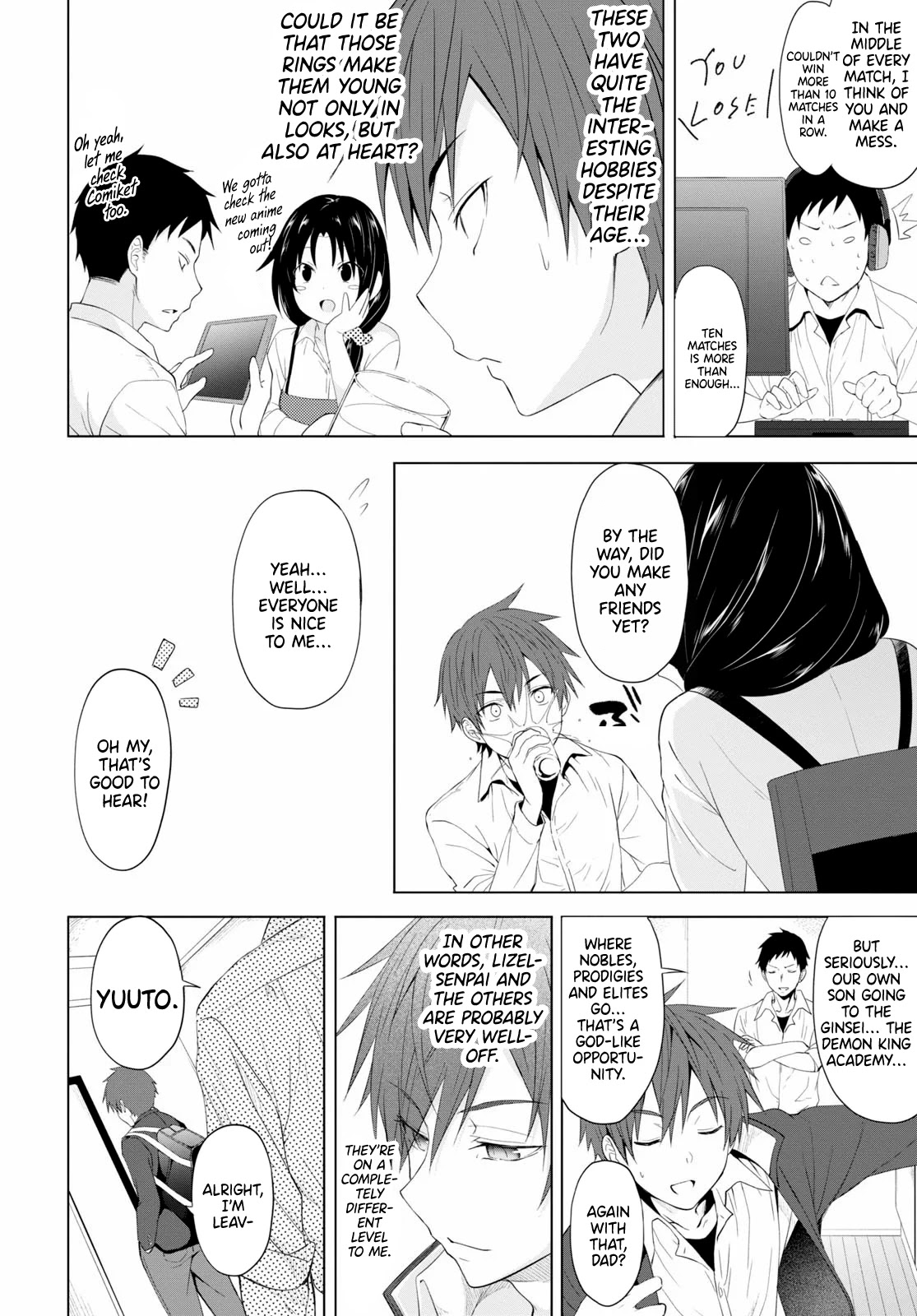 Maou Gakuen no Hangyakusha Chapter 4 page 3 - Chapter 4: A Demon King Candidate Nonetheless