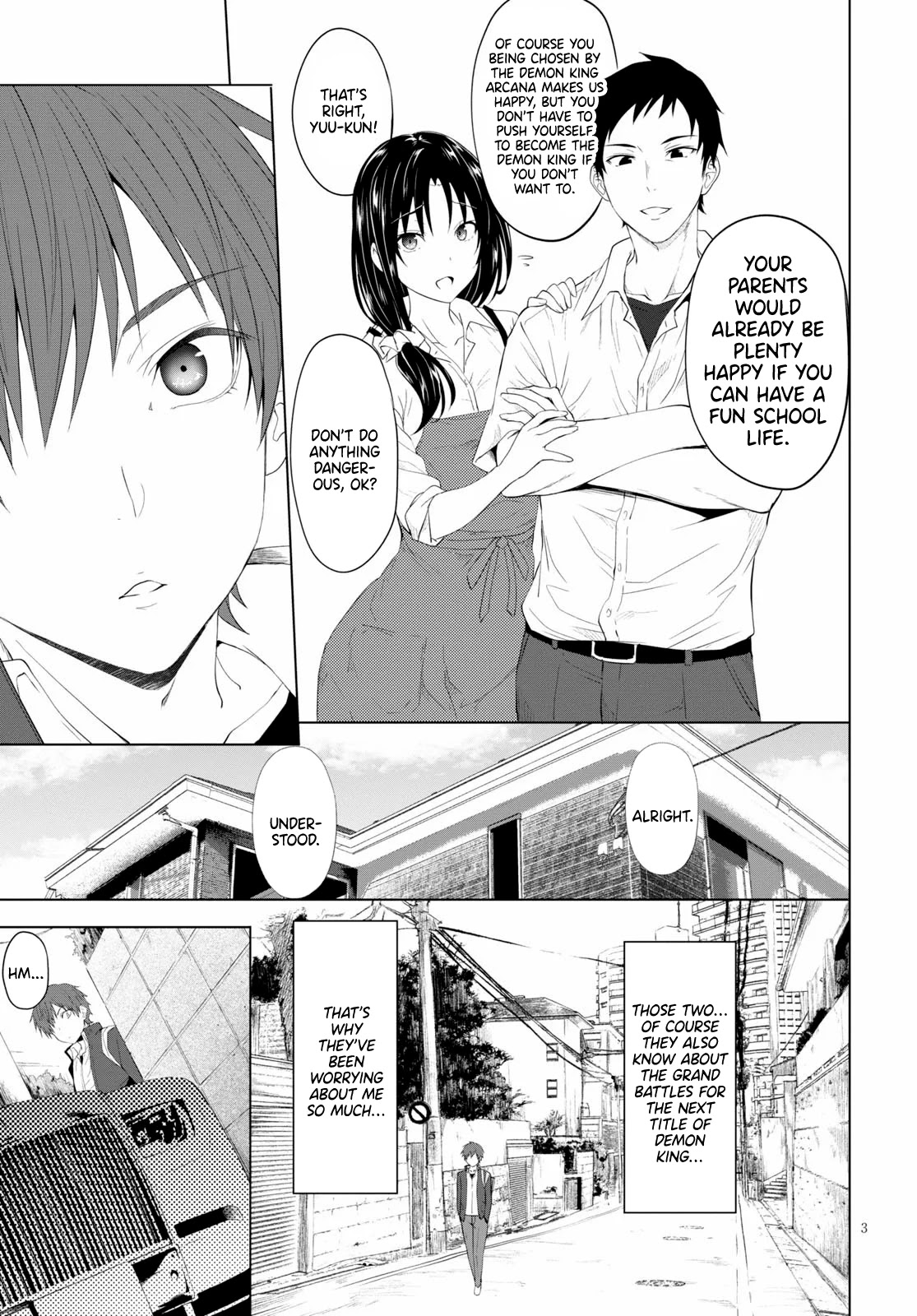 Maou Gakuen no Hangyakusha Chapter 4 page 4 - Chapter 4: A Demon King Candidate Nonetheless
