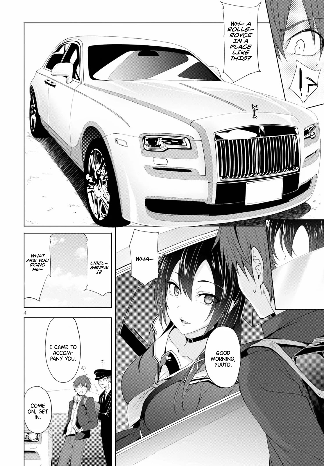 Maou Gakuen no Hangyakusha Chapter 4 page 5 - Chapter 4: A Demon King Candidate Nonetheless