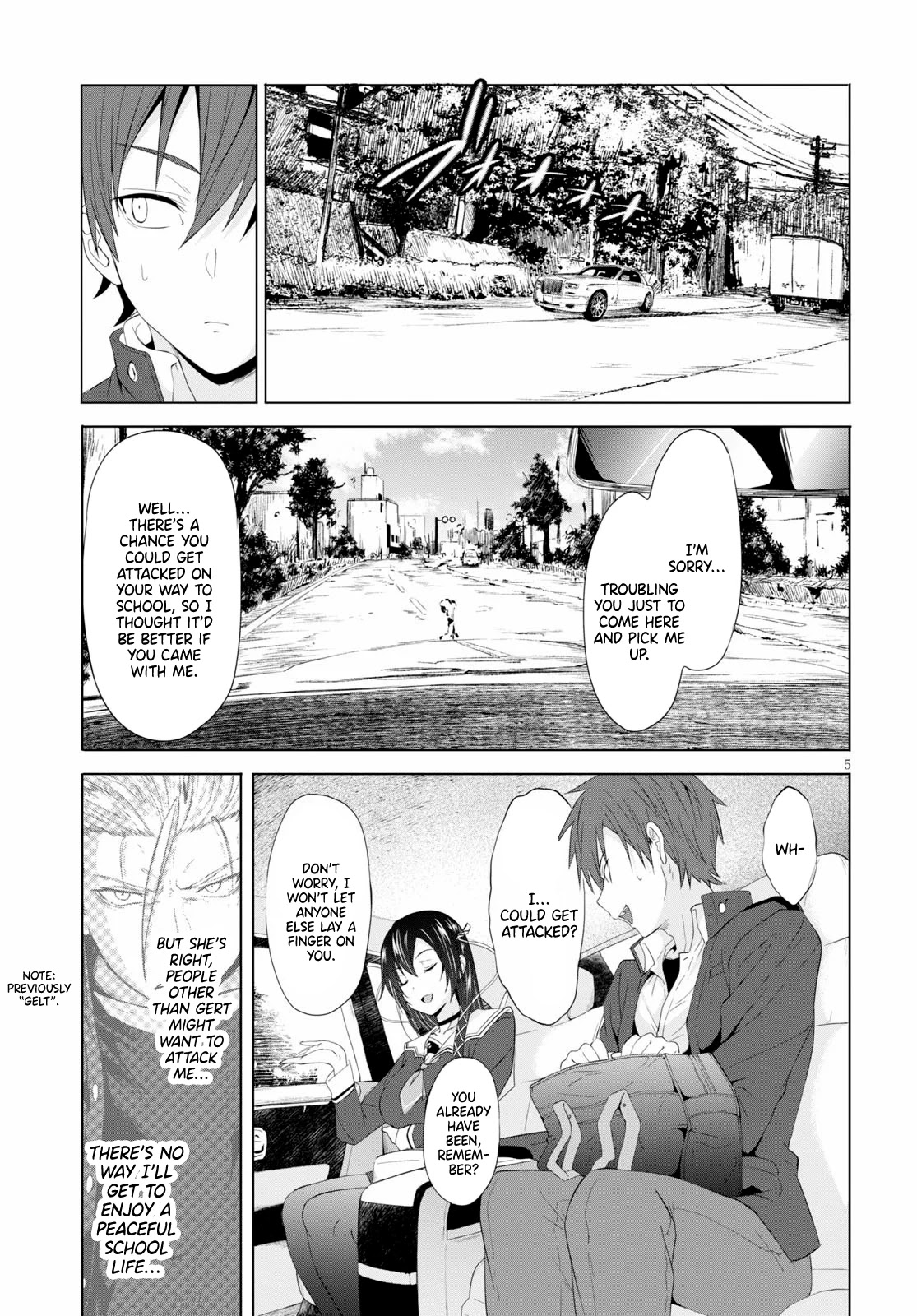 Maou Gakuen no Hangyakusha Chapter 4 page 6 - Chapter 4: A Demon King Candidate Nonetheless