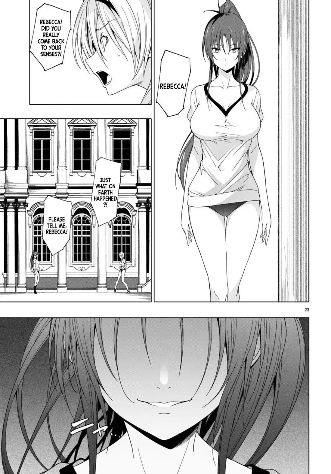 Maou Gakuen no Hangyakusha Chapter 40 page 22 - Chapter 40: Gentle yet firm