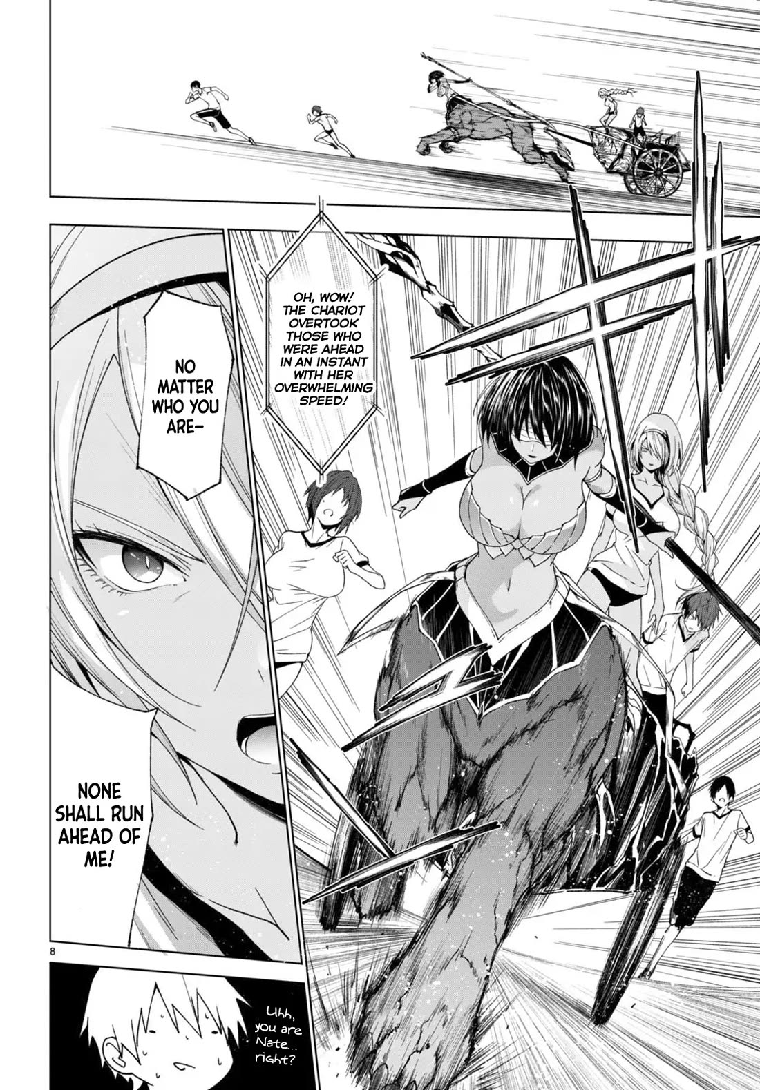 Maou Gakuen no Hangyakusha Chapter 40 page 8 - Chapter 40: Gentle yet firm
