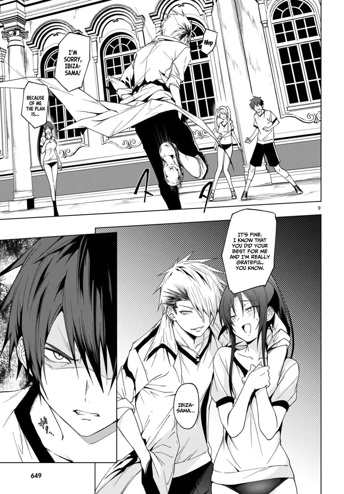 Maou Gakuen no Hangyakusha Chapter 41 page 10 - Chapter 41: Fall to Hell
