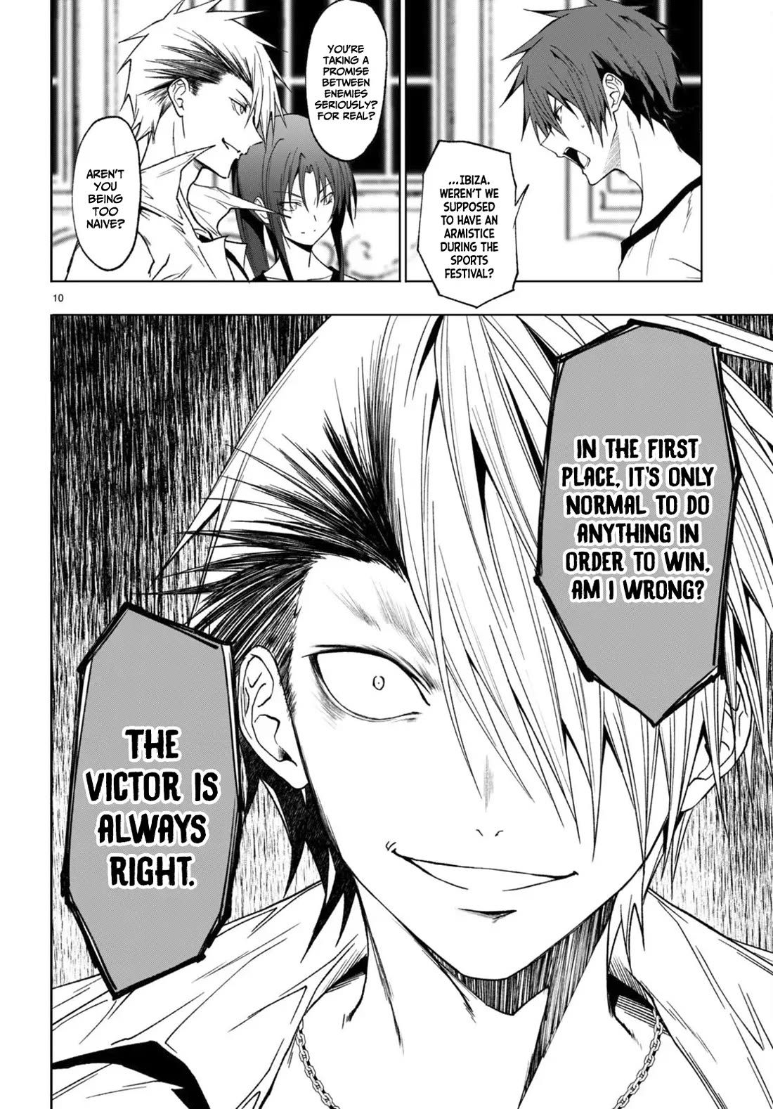 Maou Gakuen no Hangyakusha Chapter 41 page 11 - Chapter 41: Fall to Hell