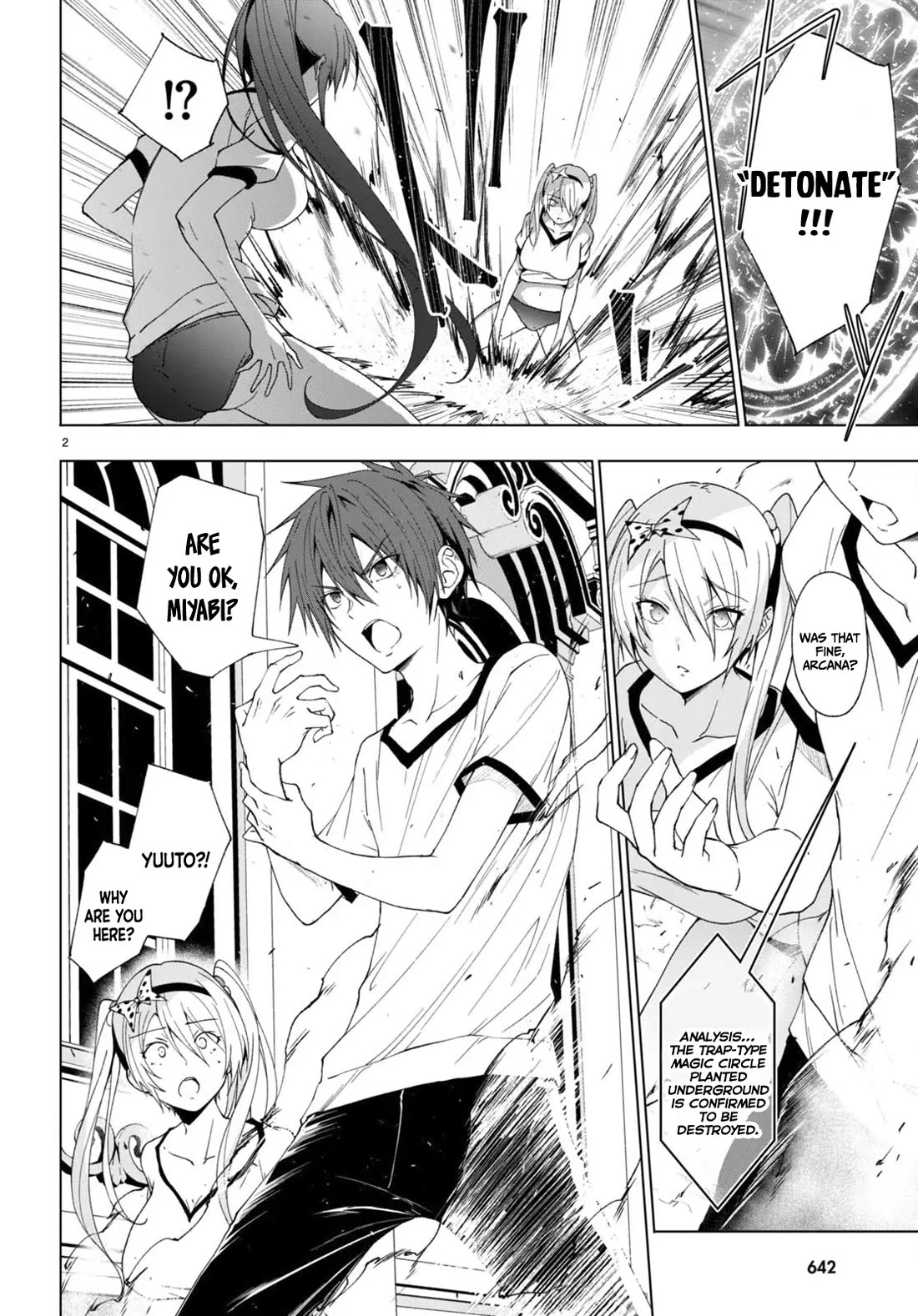 Maou Gakuen no Hangyakusha Chapter 41 page 3 - Chapter 41: Fall to Hell