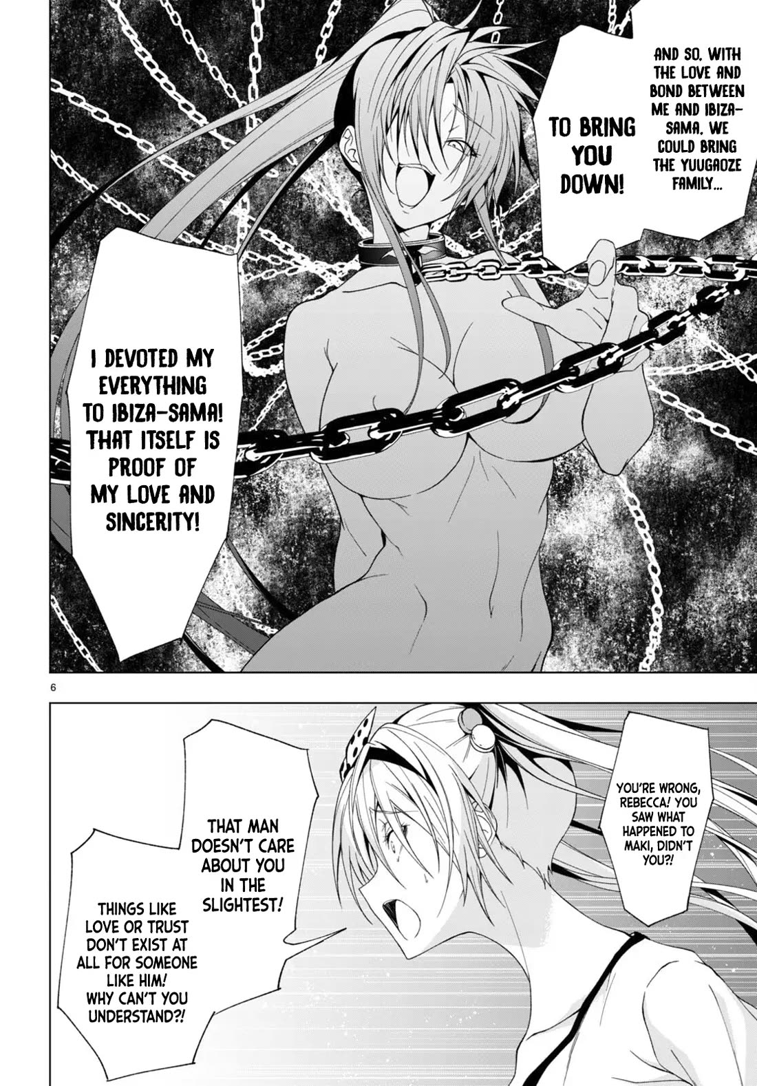 Maou Gakuen no Hangyakusha Chapter 41 page 7 - Chapter 41: Fall to Hell