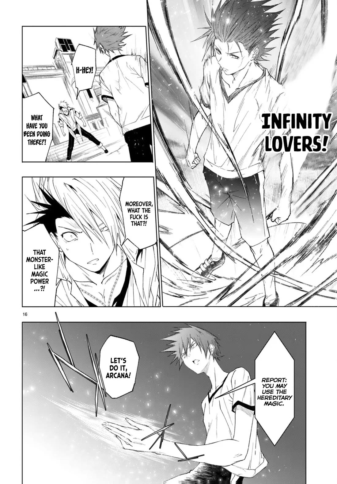 Maou Gakuen no Hangyakusha Chapter 43 page 17 - Chapter 43: Yugaoze's Hereditary Magic