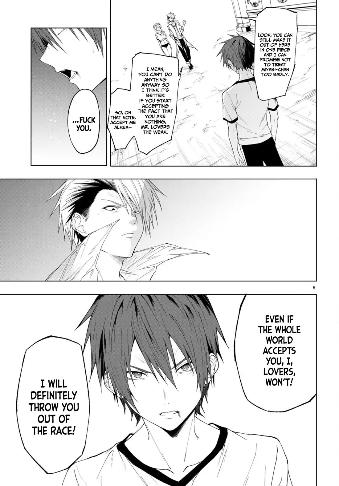 Maou Gakuen no Hangyakusha Chapter 43 page 6 - Chapter 43: Yugaoze's Hereditary Magic