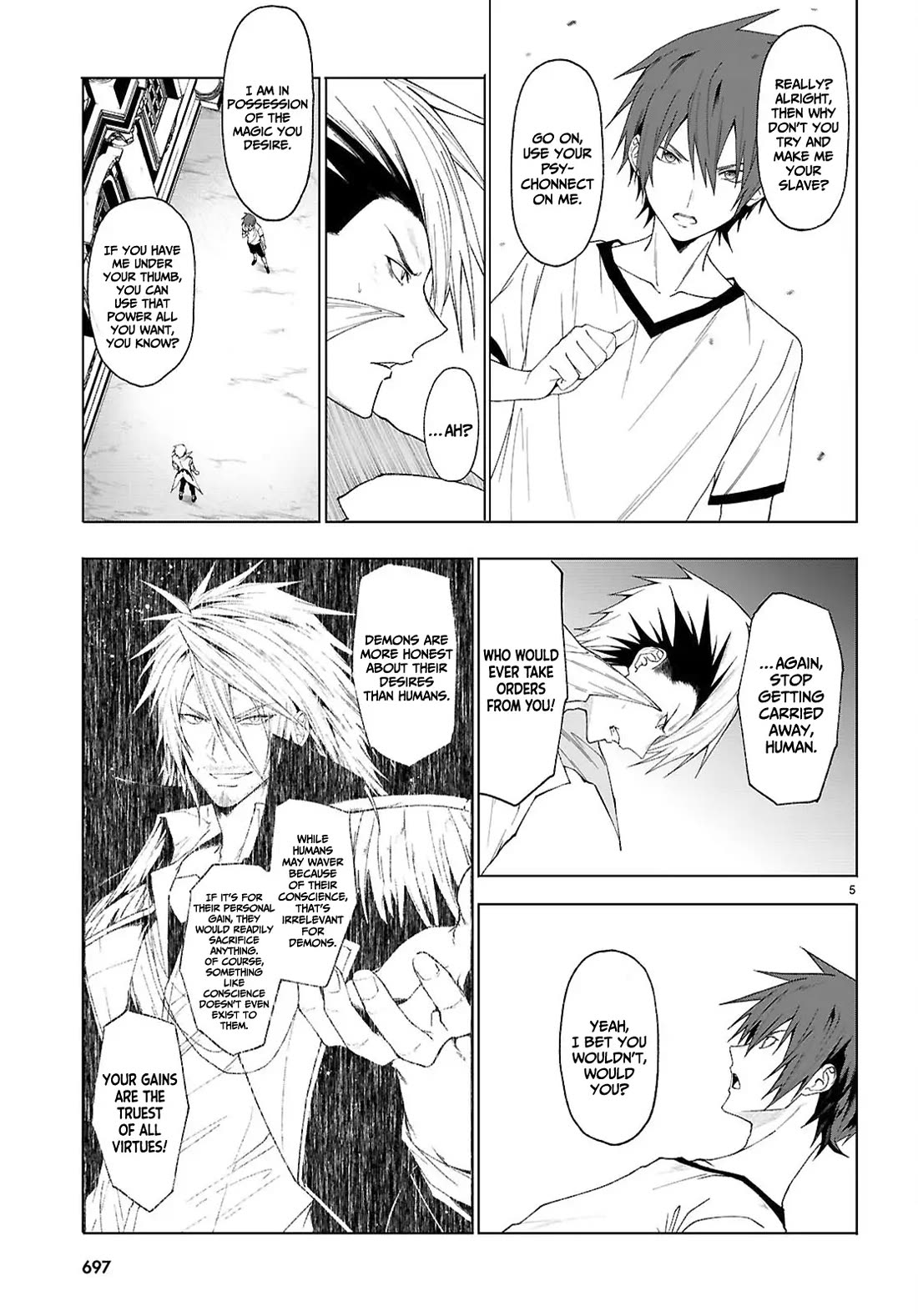 Maou Gakuen no Hangyakusha Chapter 44 page 6 - Chapter 44: Strongest Princess