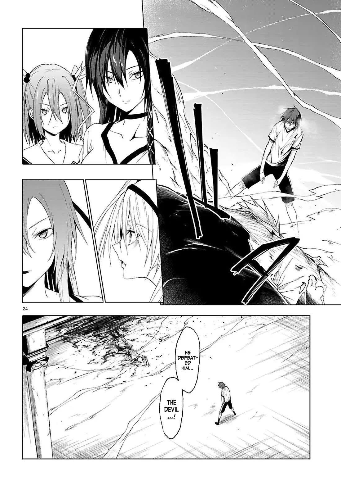 Maou Gakuen no Hangyakusha Chapter 45 page 22 - Chapter 45: Lovers is serious