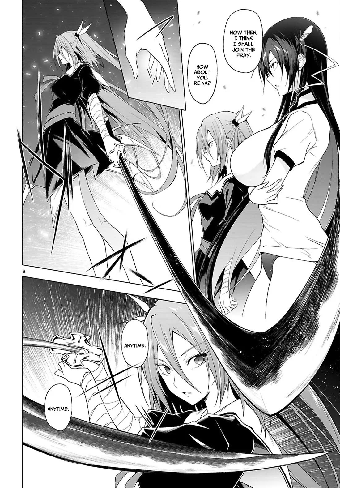Maou Gakuen no Hangyakusha Chapter 45 page 7 - Chapter 45: Lovers is serious