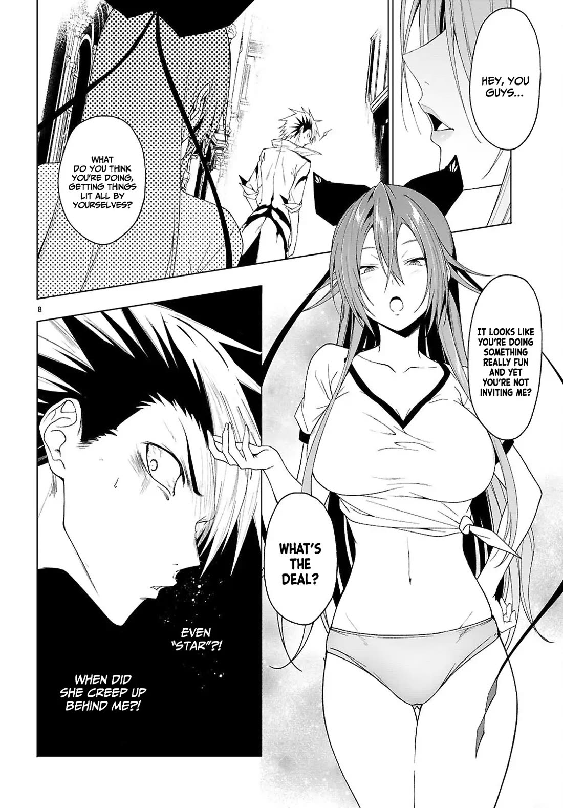 Maou Gakuen no Hangyakusha Chapter 45 page 9 - Chapter 45: Lovers is serious