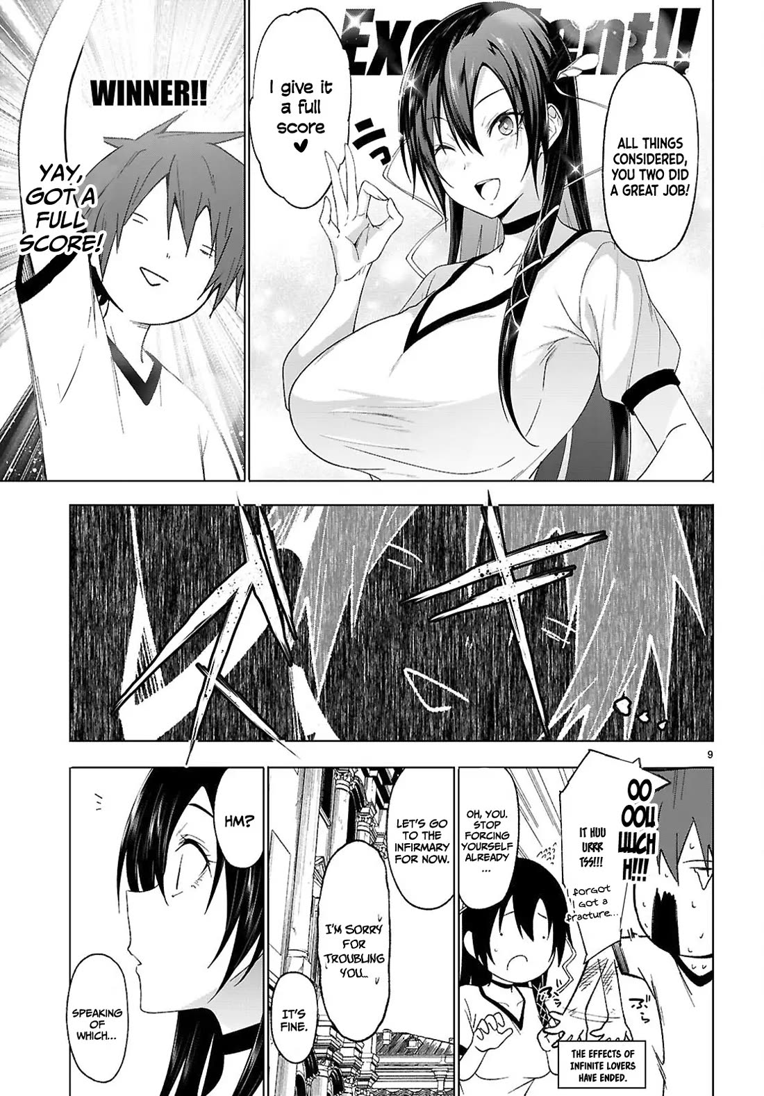 Maou Gakuen no Hangyakusha Chapter 46 page 10 - Chapter 46: Minus 90 points