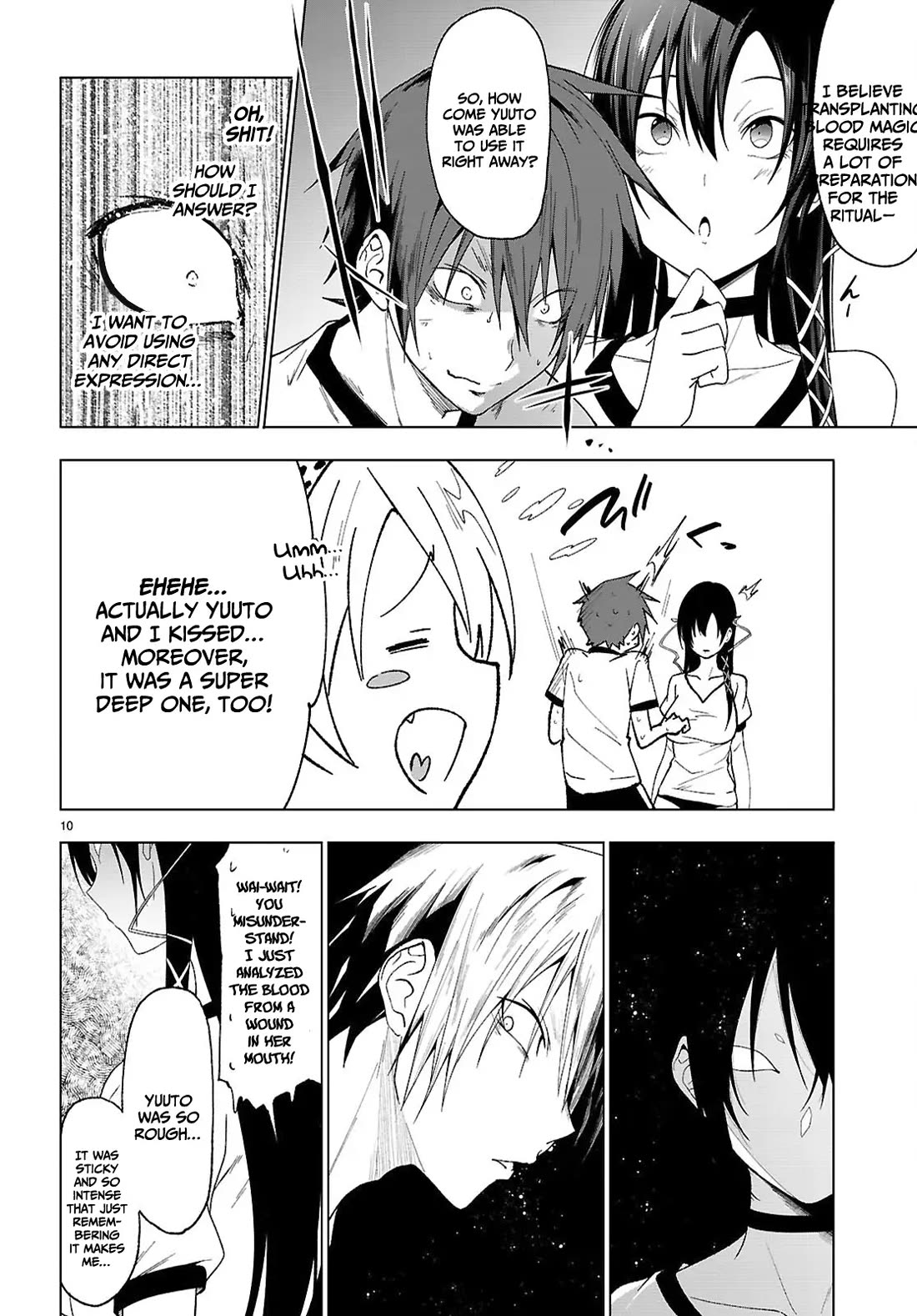 Maou Gakuen no Hangyakusha Chapter 46 page 11 - Chapter 46: Minus 90 points